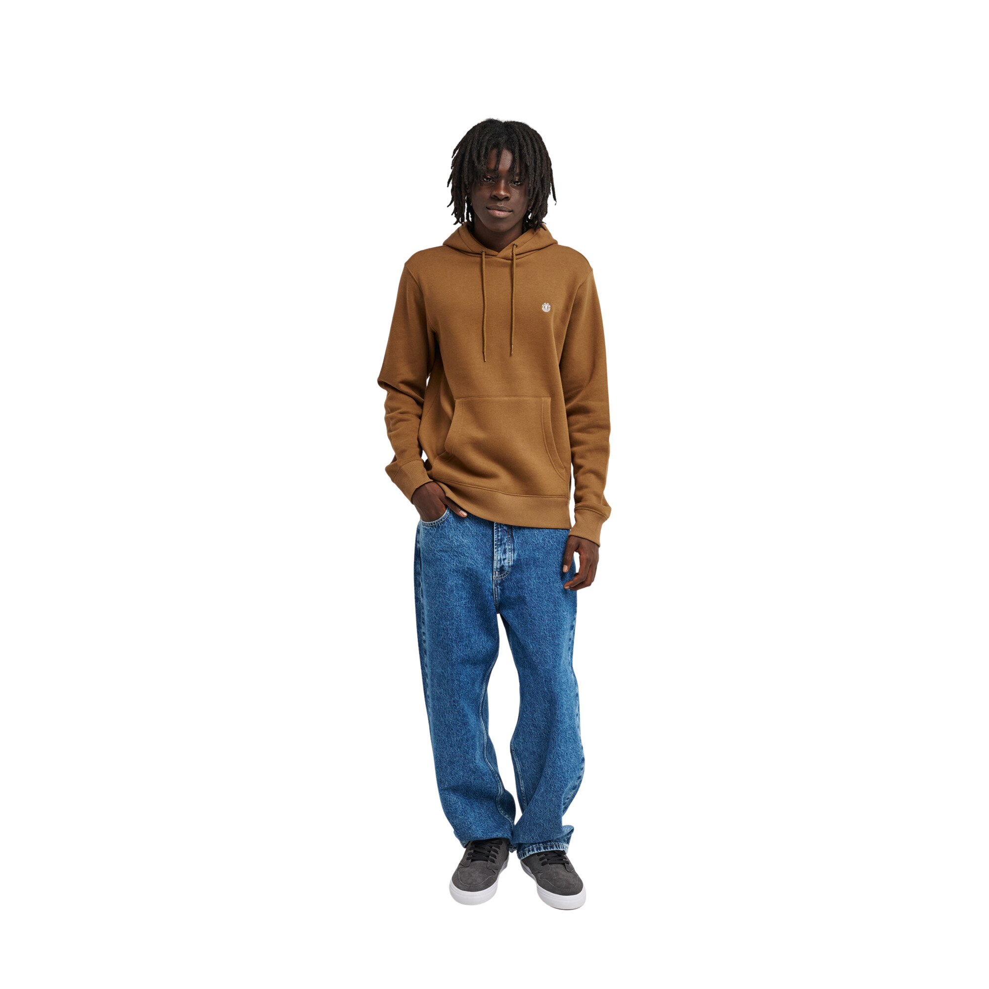 Imagen 4 de Sudadera de hombre Icon Embroidery Po Element - Marrón Marrón