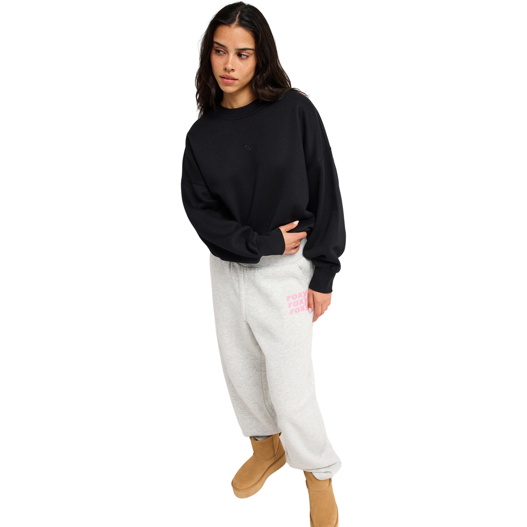 Imagen 5 de Sudadera de mujer Solar Rush Roxy - Negro Negro