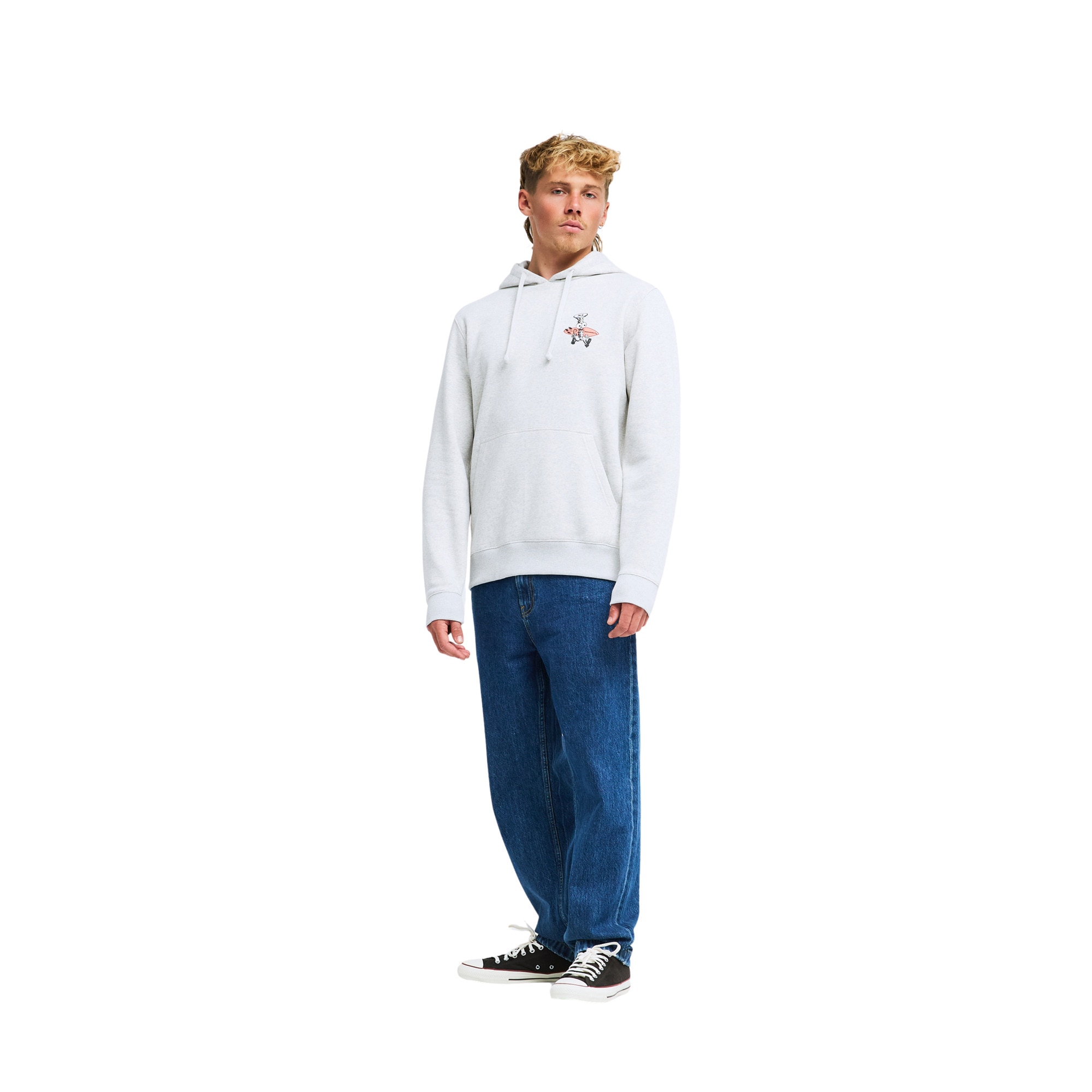 Sudadera de hombre Foundation Billabong - Gris Gris-2