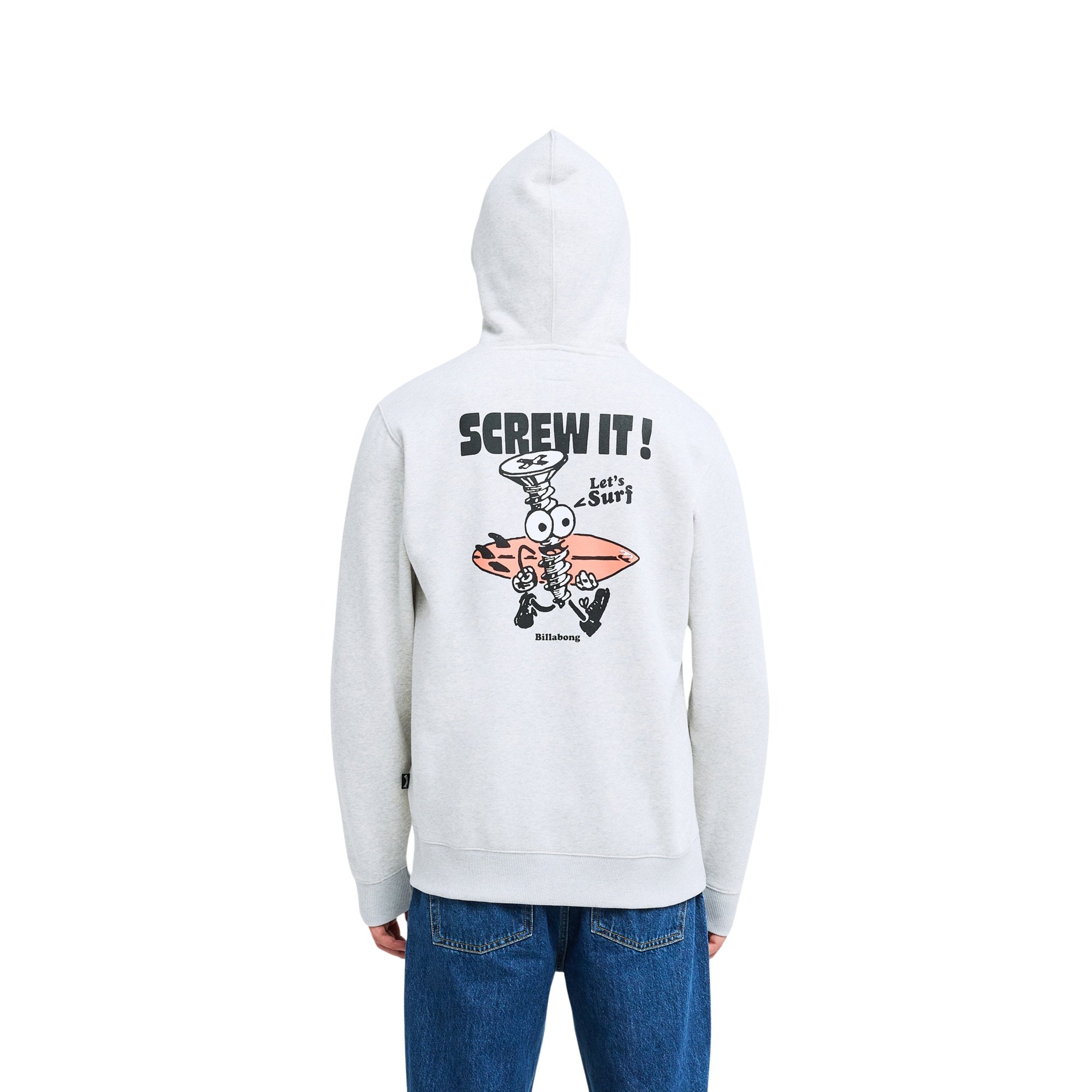 Sudadera de hombre Foundation Billabong - Gris Gris-3