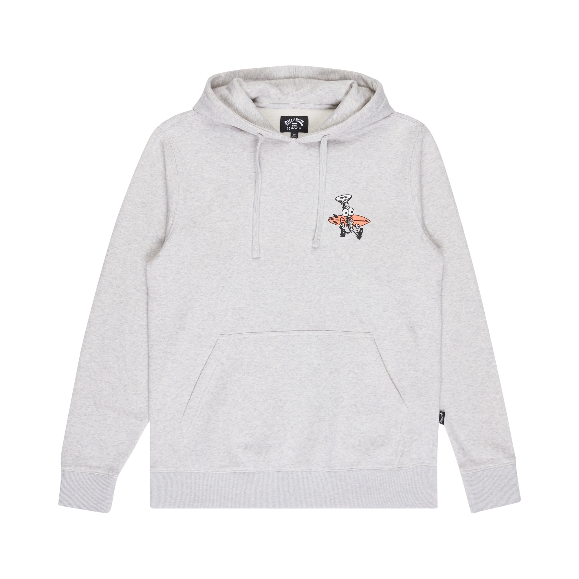 Sudadera de hombre Foundation Billabong - Gris Gris-5