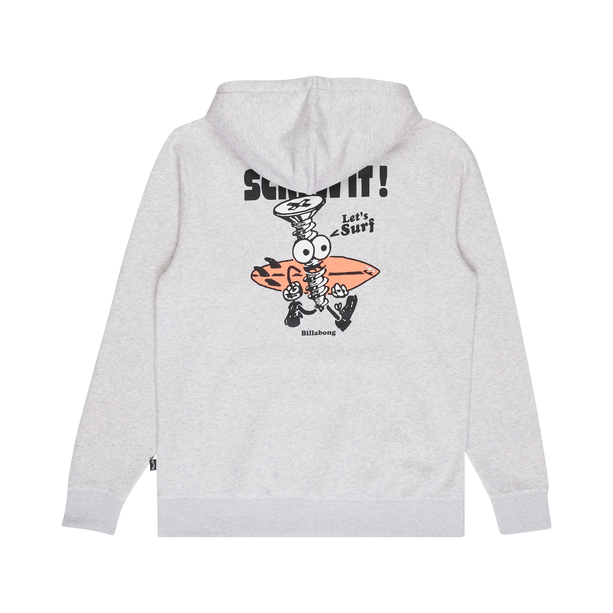 Sudadera de hombre Foundation Billabong - Gris Gris-6
