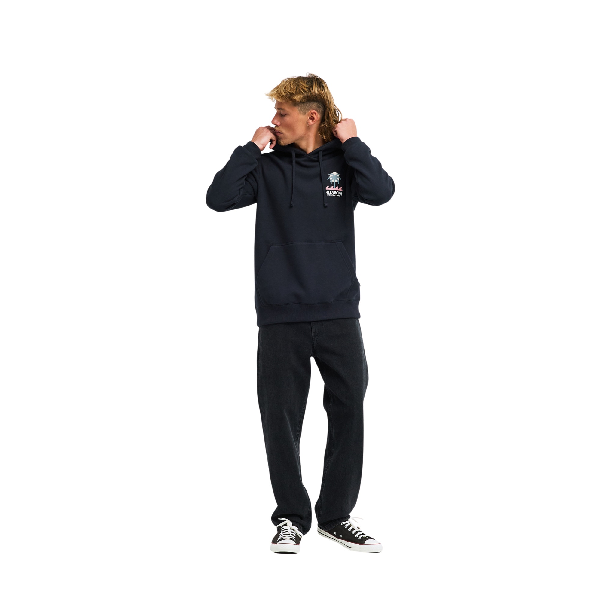 Sudadera de hombre Foundation Billabong - Negro Negro-2