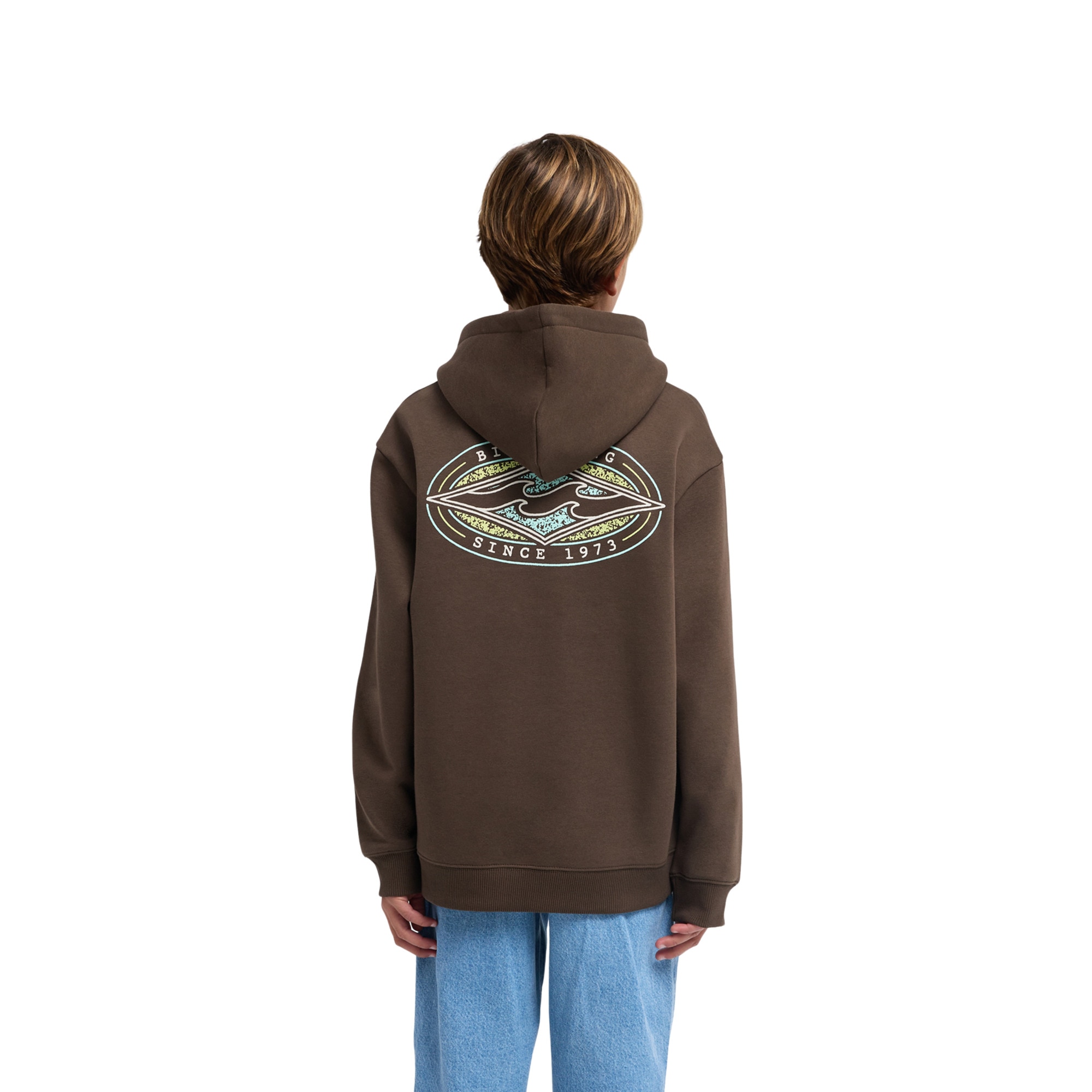 Sudadera de niños Foundation Billabong - Marrón Marrón-3