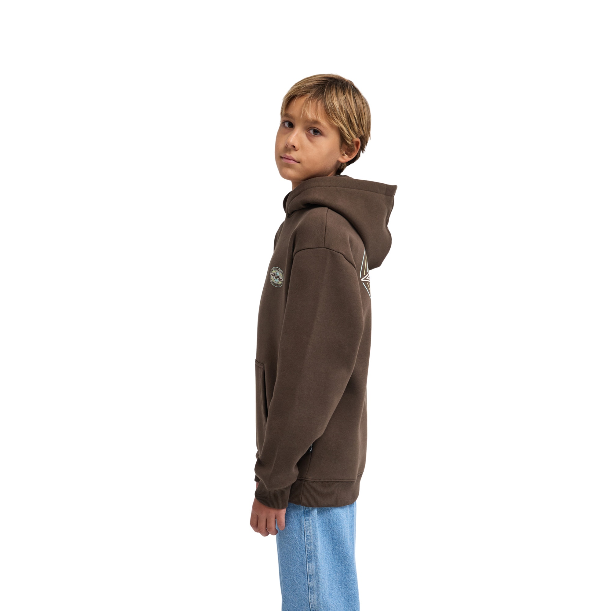 Sudadera de niños Foundation Billabong - Marrón Marrón-4