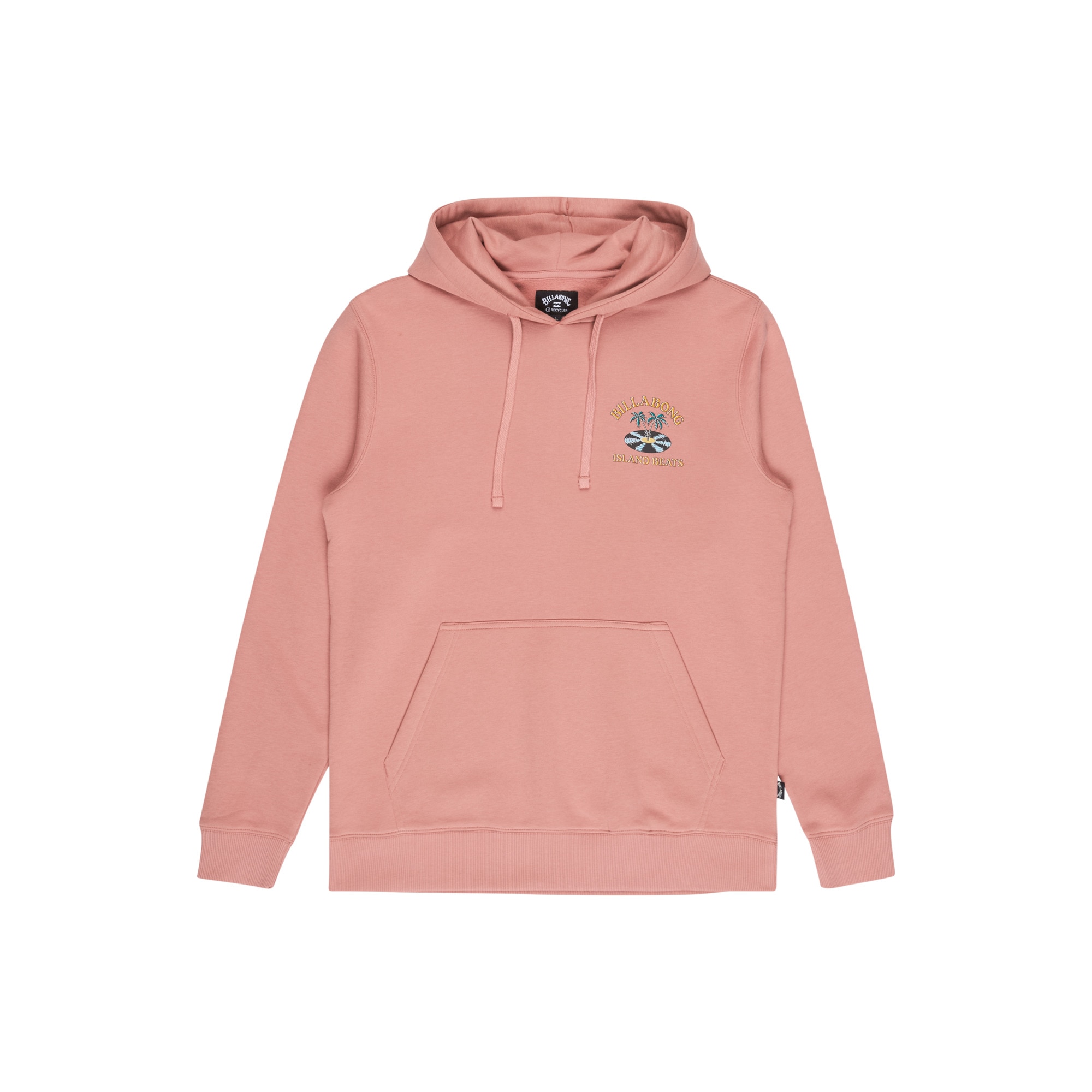 Sudadera de hombre Foundation Billabong - Rosa pastel Rosa pastel-5