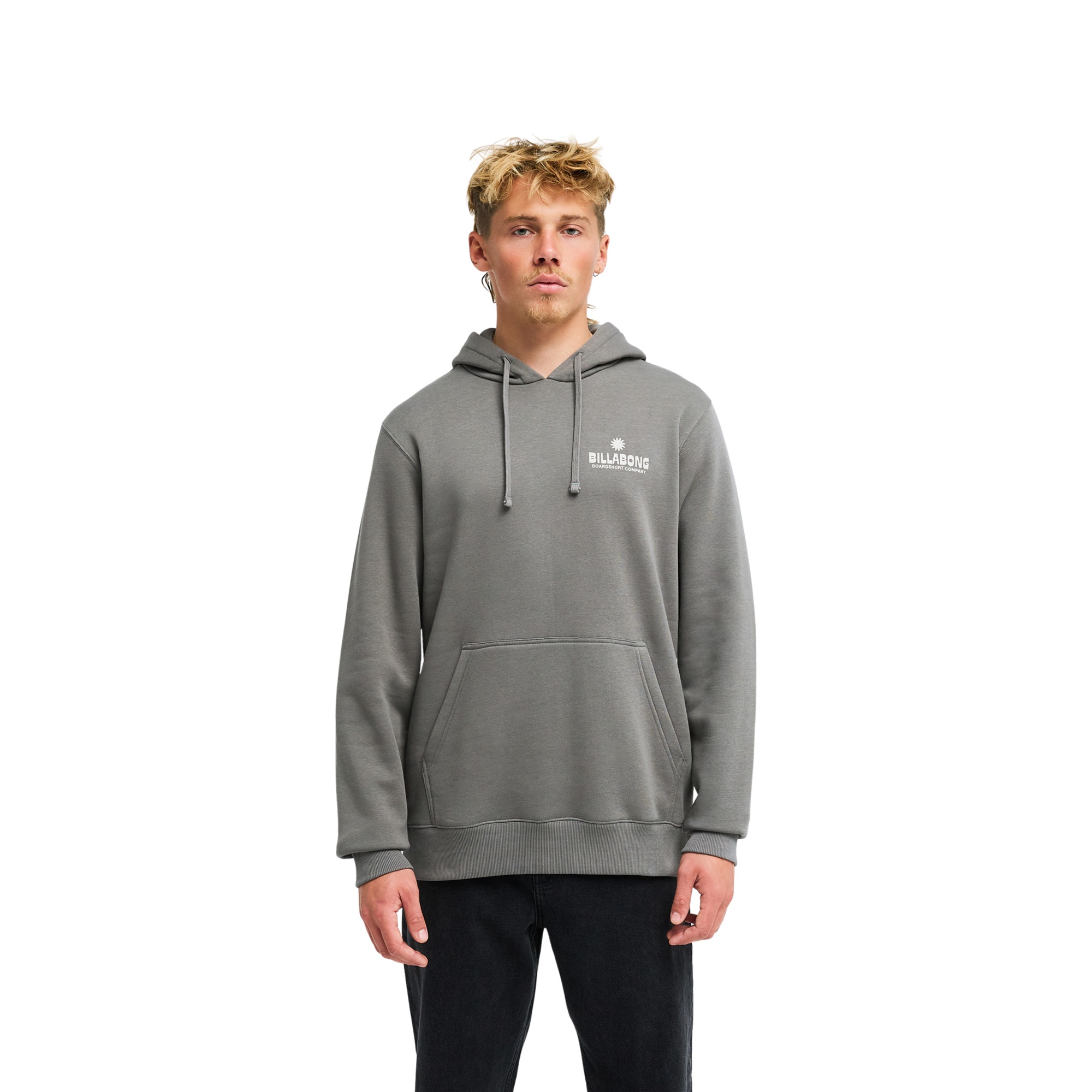 Sudadera de hombre Foundation Billabong - Gris claro Gris claro-1