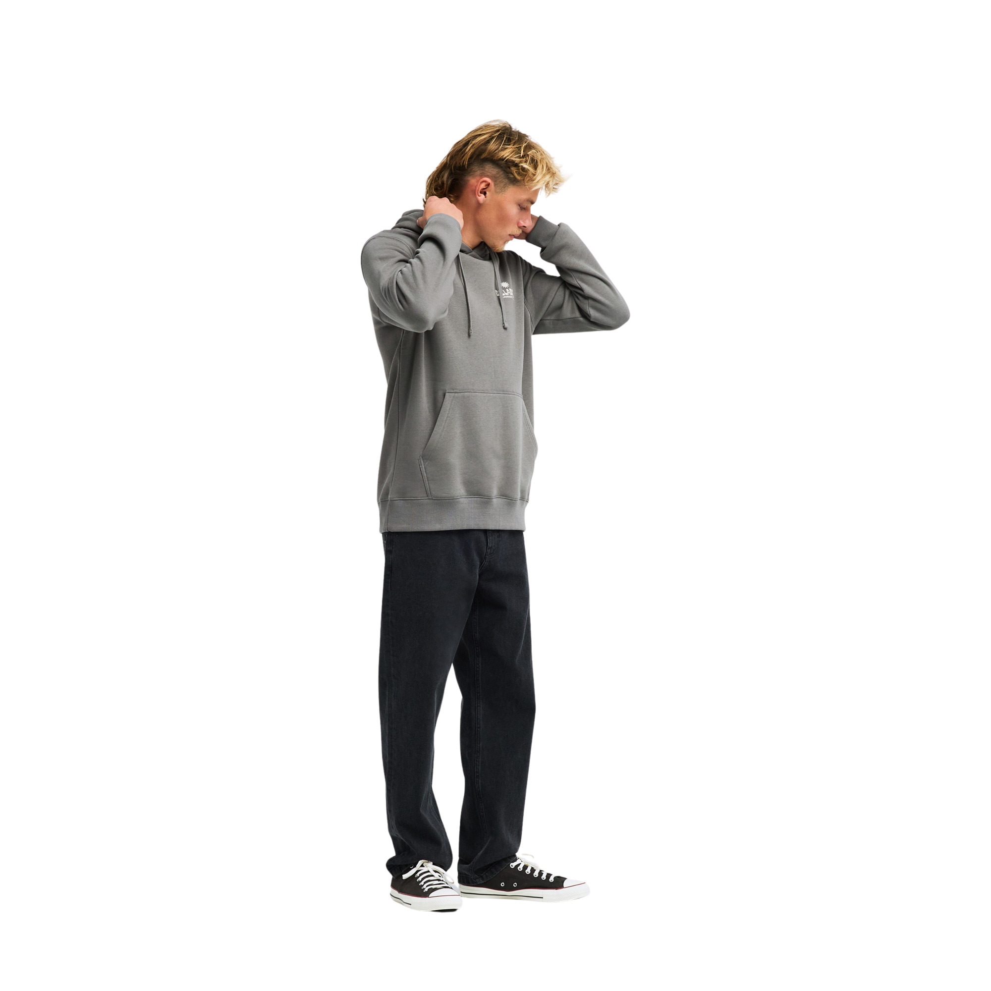 Sudadera de hombre Foundation Billabong - Gris claro Gris claro-2