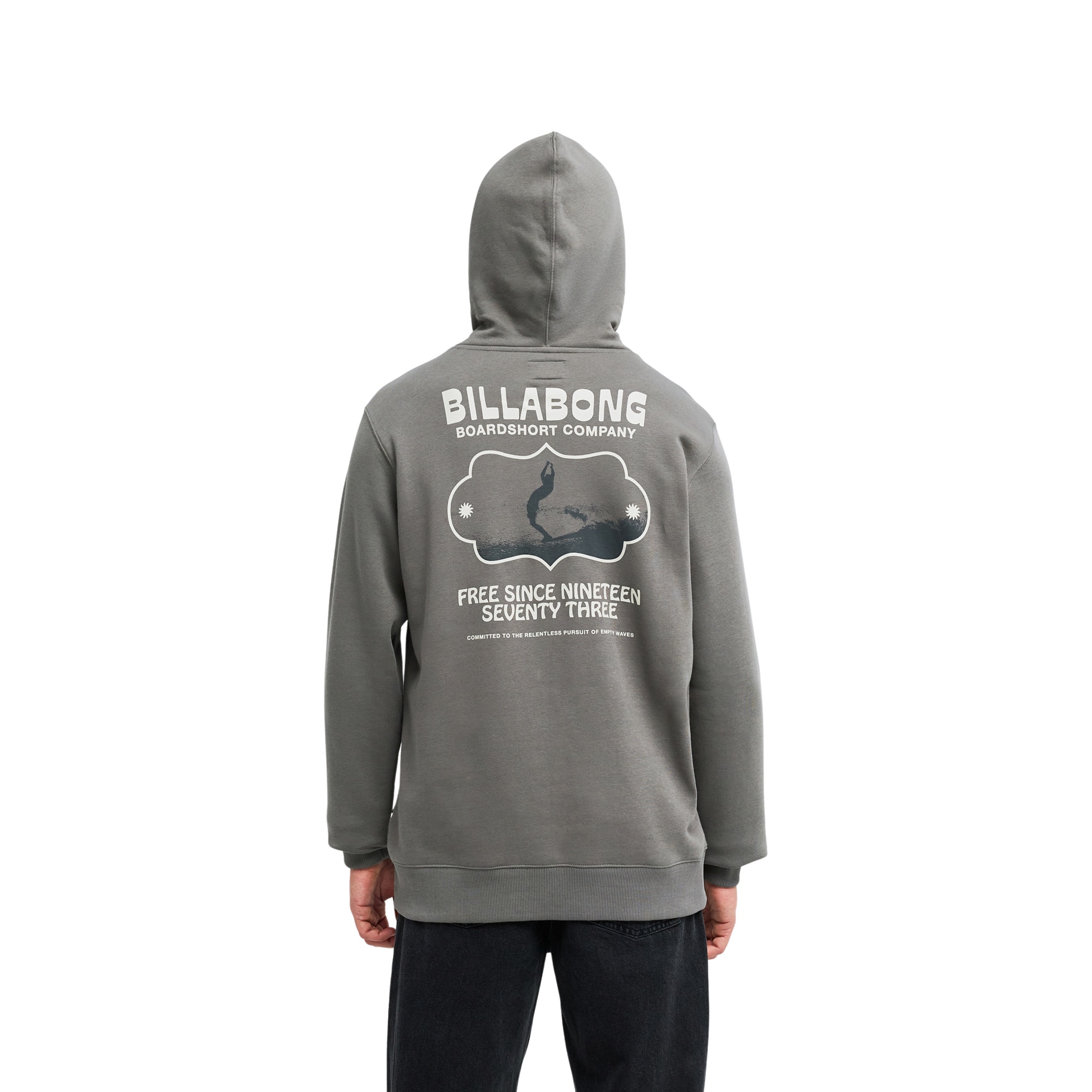 Sudadera de hombre Foundation Billabong - Gris claro Gris claro-3