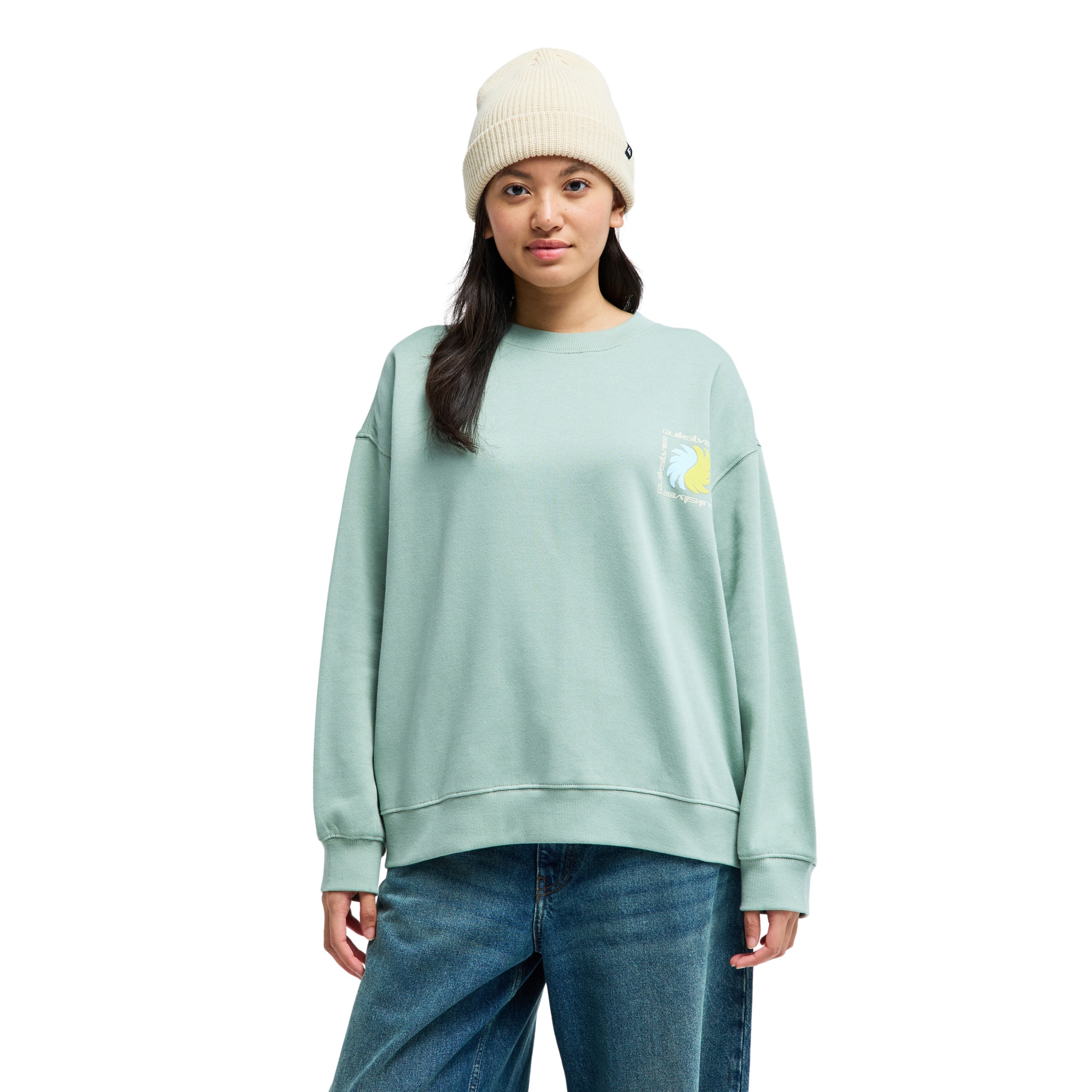 Calienta-cuellos de mujer Standard Quiksilver - Verde Verde-1