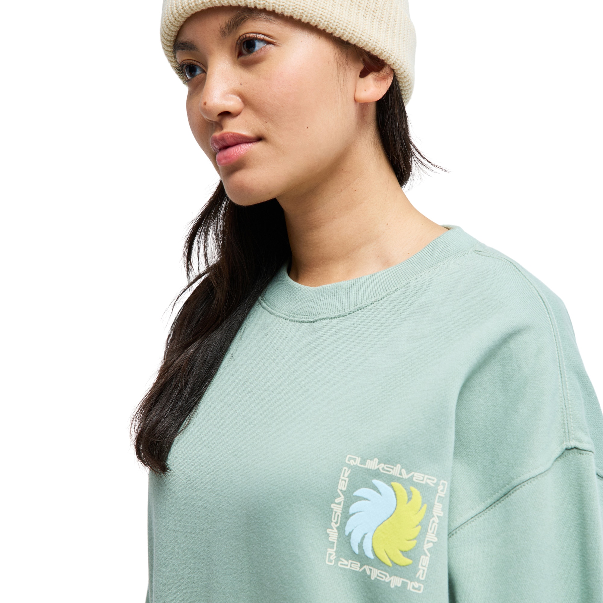 Calienta-cuellos de mujer Standard Quiksilver - Verde Verde-3