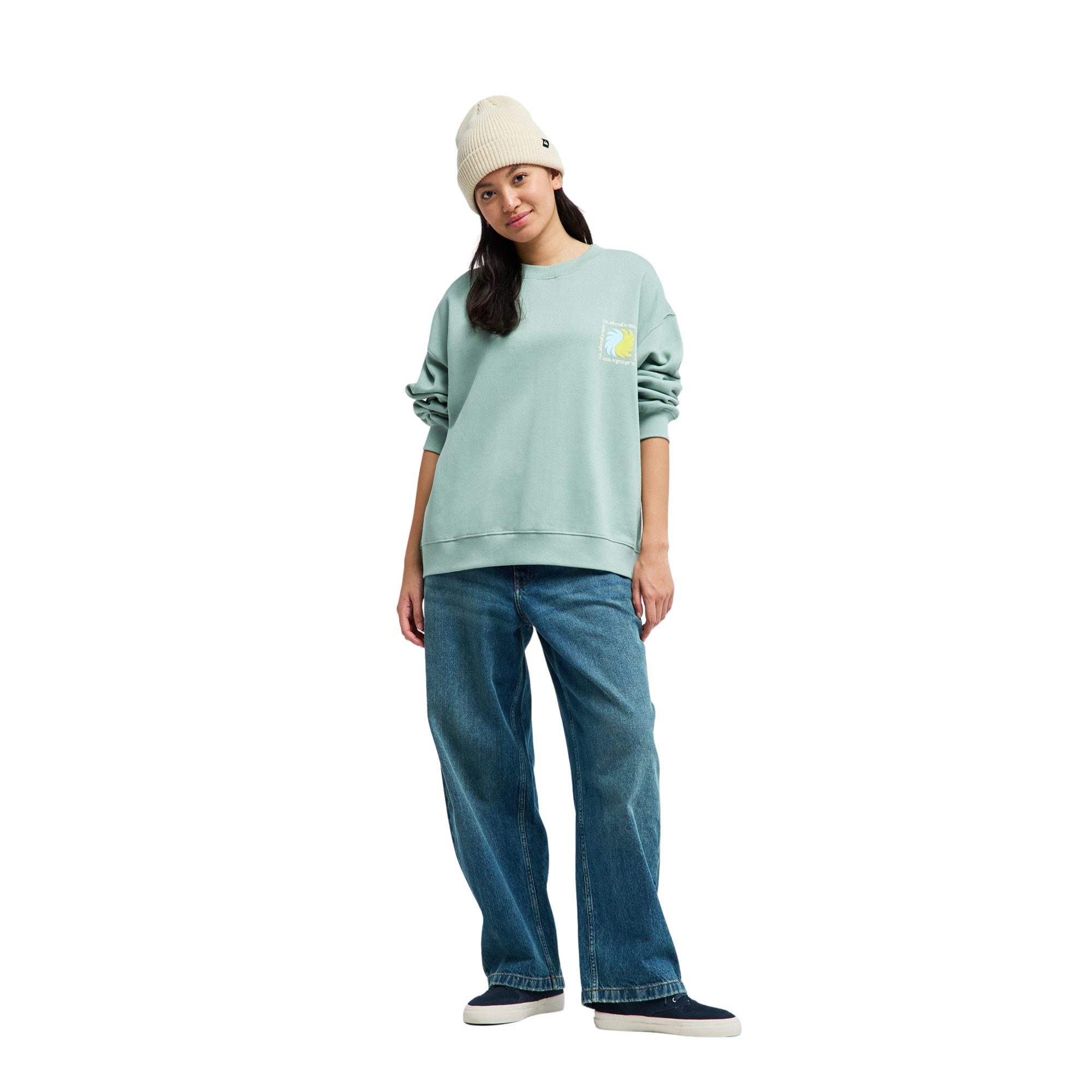 Calienta-cuellos de mujer Standard Quiksilver - Verde Verde-5