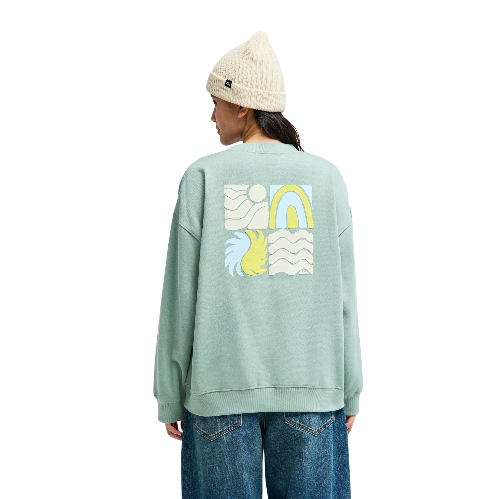 Calienta-cuellos de mujer Standard Quiksilver - Verde Verde-6