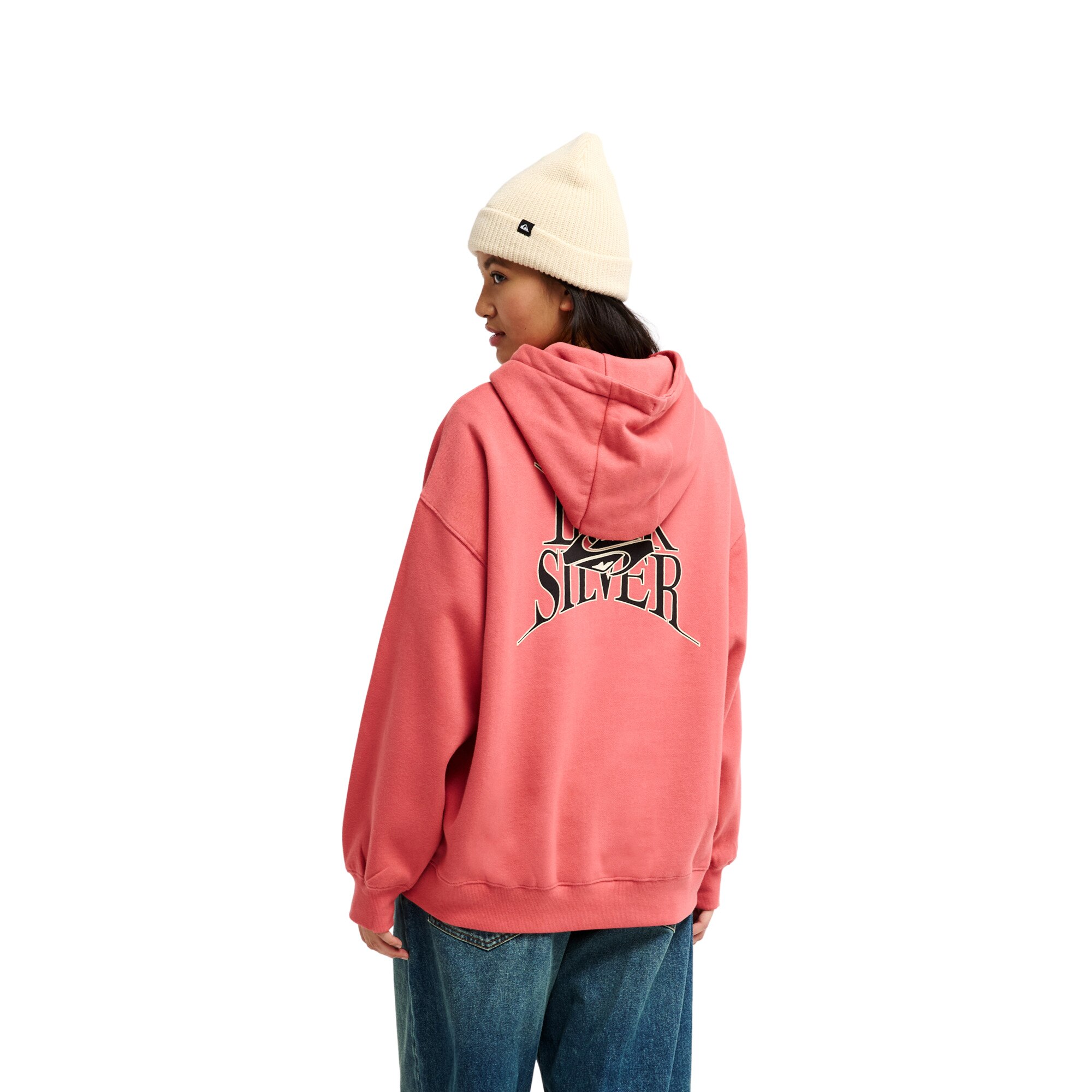 Sudadera de mujer Standard Quiksilver - Rosa Rosa-6