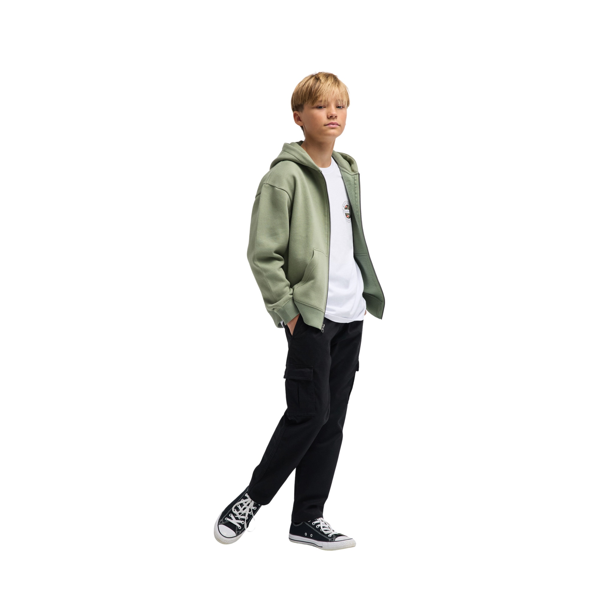Sudadera de niños Arch Billabong - Verde Verde-3