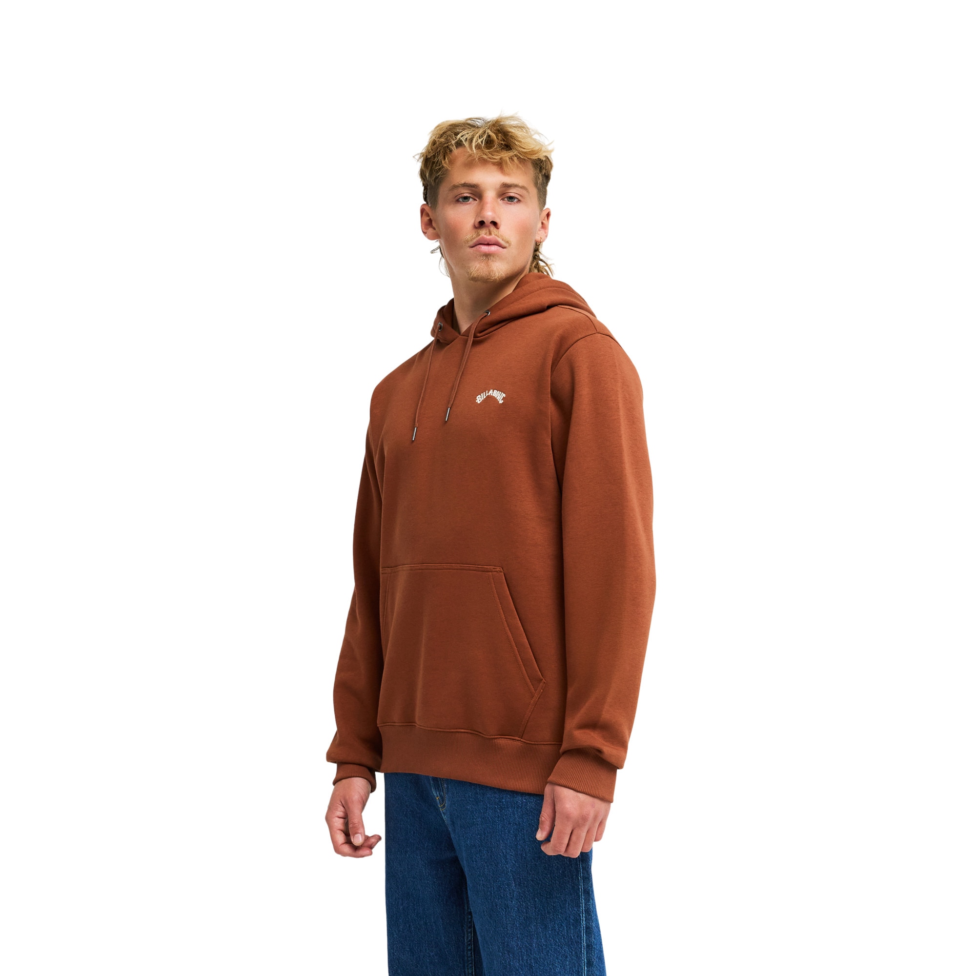 Sudadera de hombre Arch Po Billabong - Marrón Marrón-4