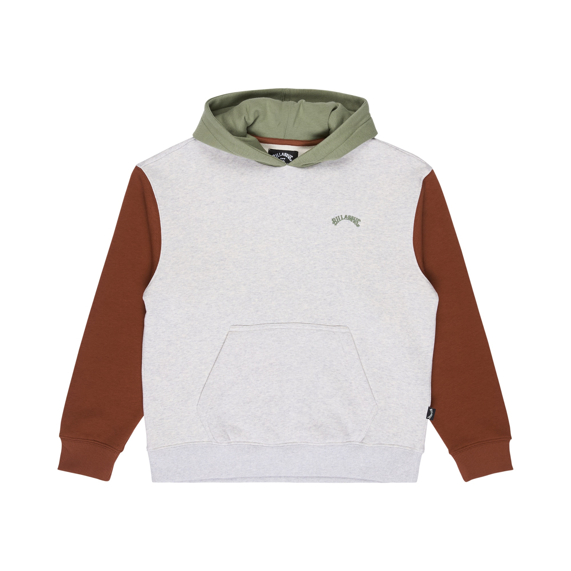 Sudadera de niños Arch Block Po Billabong - Gris Gris-5