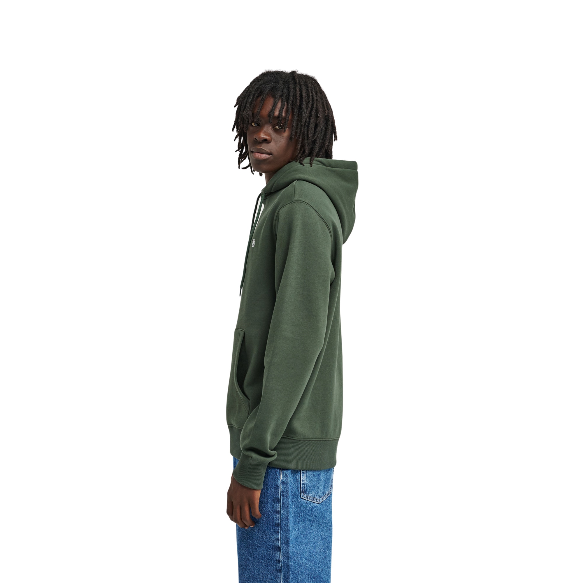 Sudadera de hombre Icon Embroidery Po Element - Verde Verde-3