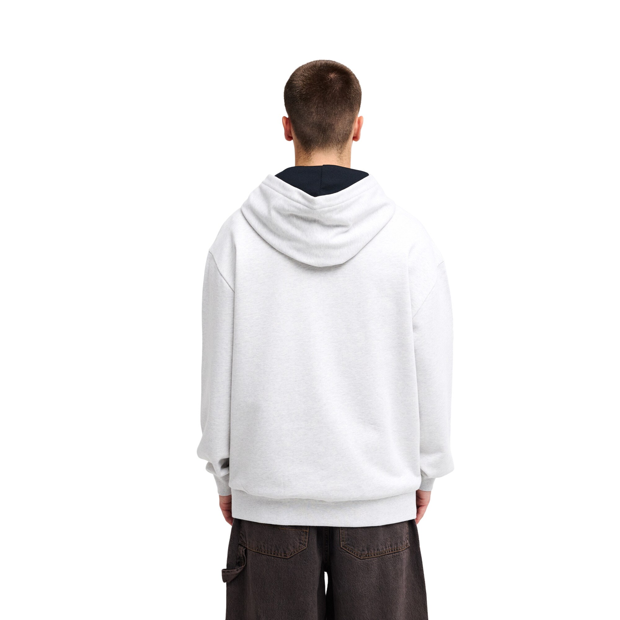 Sudadera de hombre Young Guns Vortex Quiksilver - Gris Gris-2