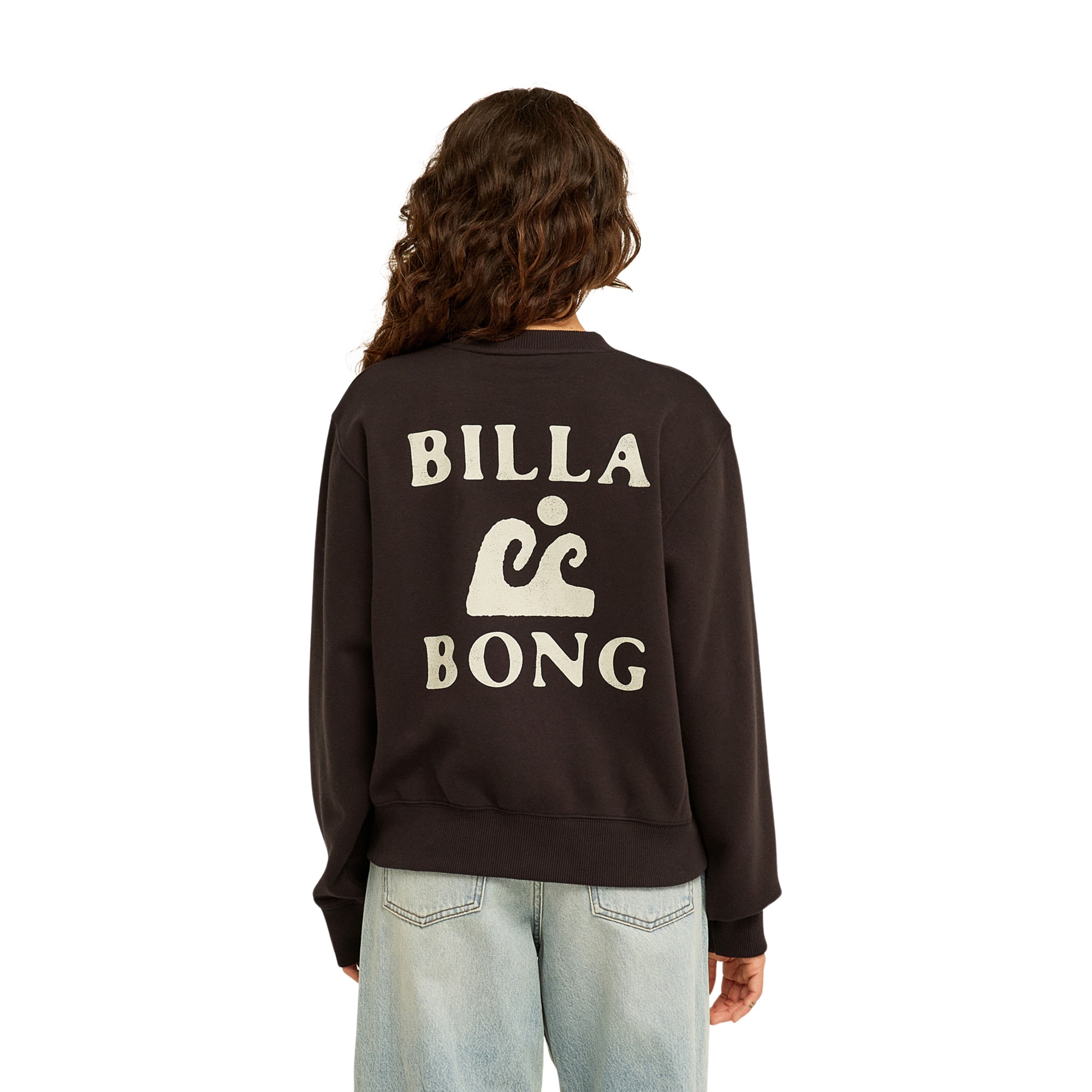 Imagen 3 de Sudadera de mujer Surfing In Town Billabong - Negro Negro