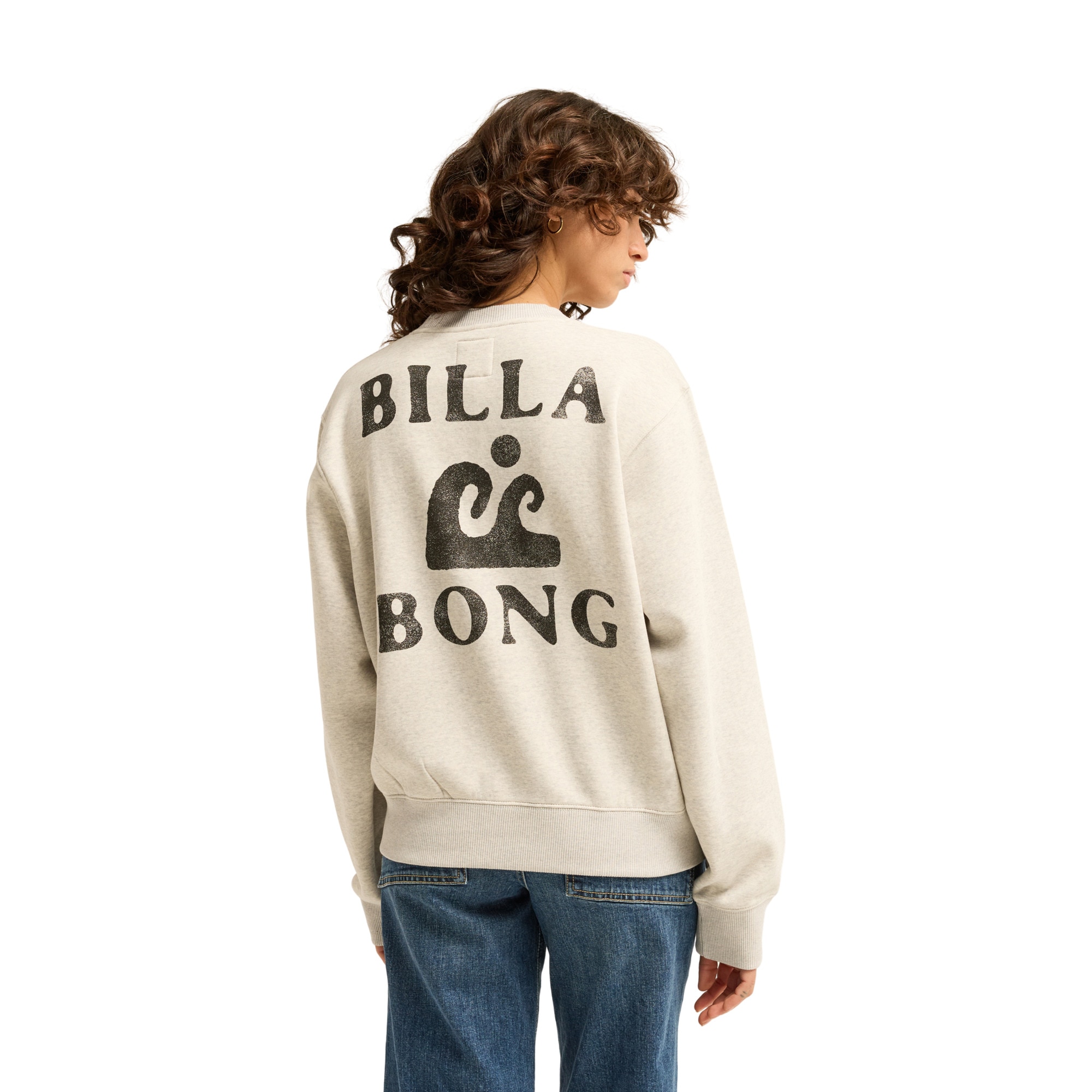 Imagen 3 de Sudadera de mujer Surfing In Town Billabong - Gris Gris