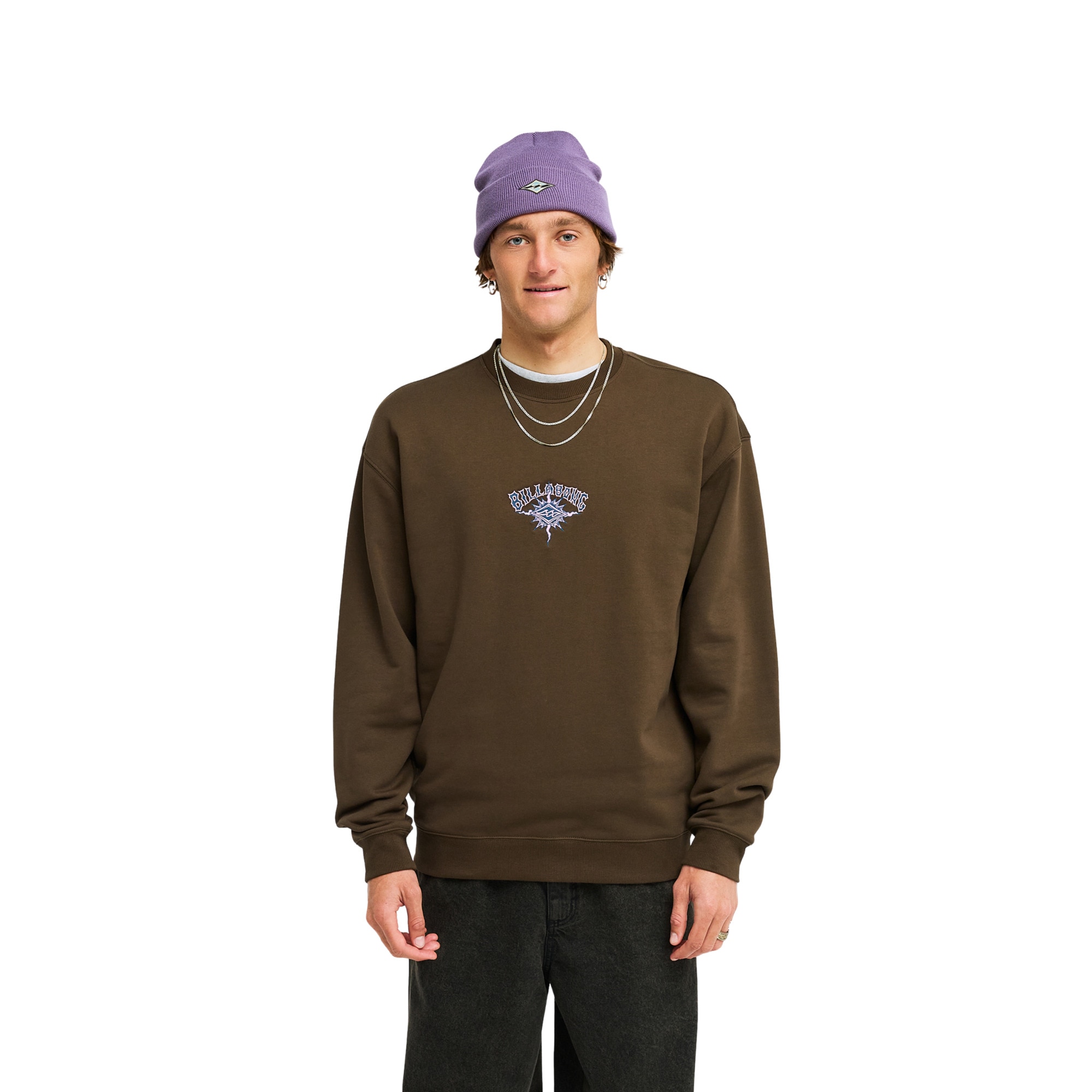 Imagen 1 de Sudadera de hombre Burleigh Billabong - Marrón Marrón
