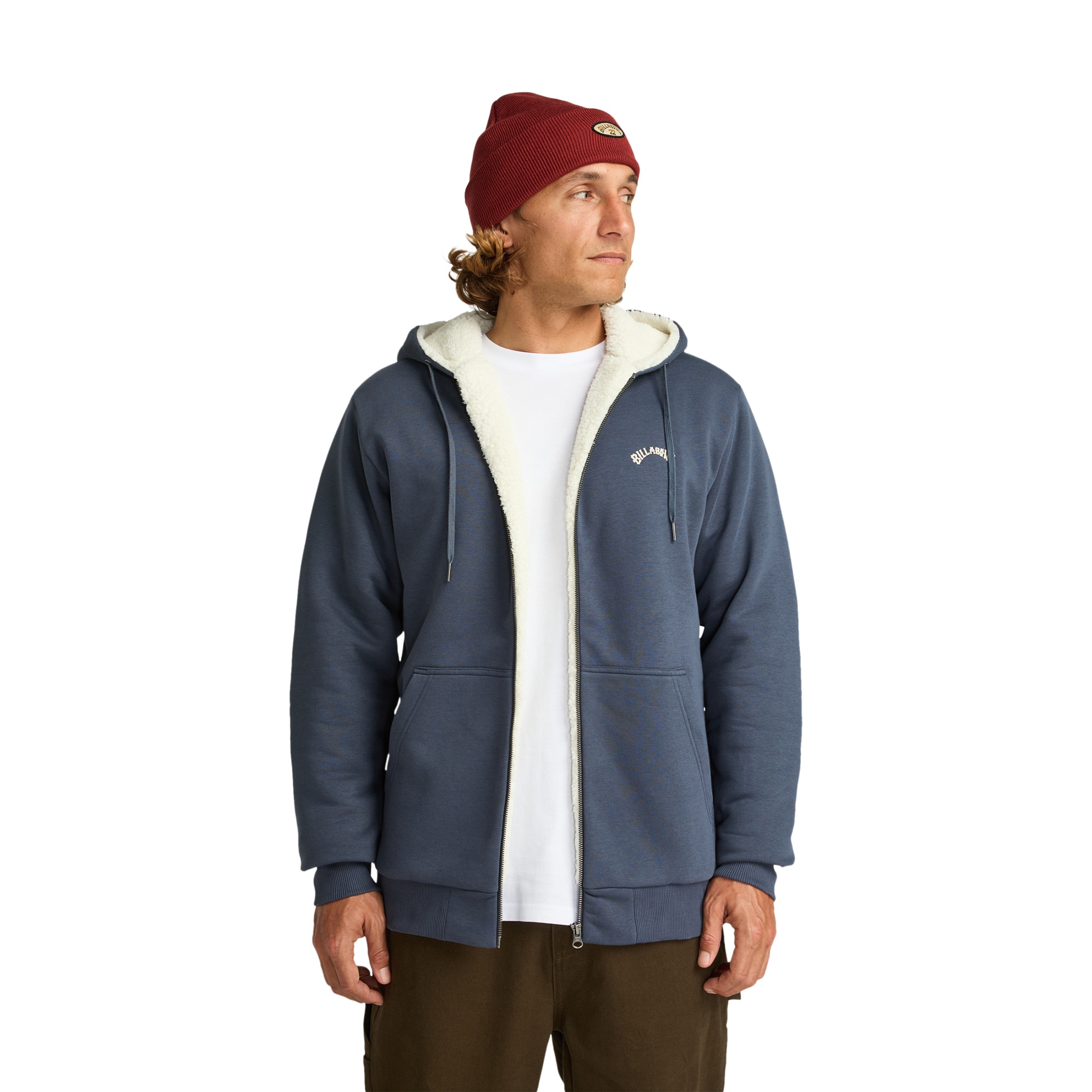 Sudadera de hombre Arch Sherpa Billabong - Azul Azul-1