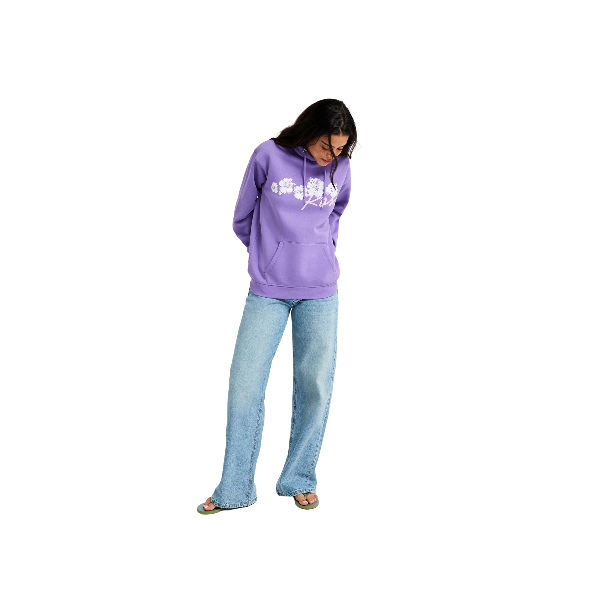 Imagen 5 de Sudadera de mujer Surf Stoked Brushed Roxy - Morado Morado