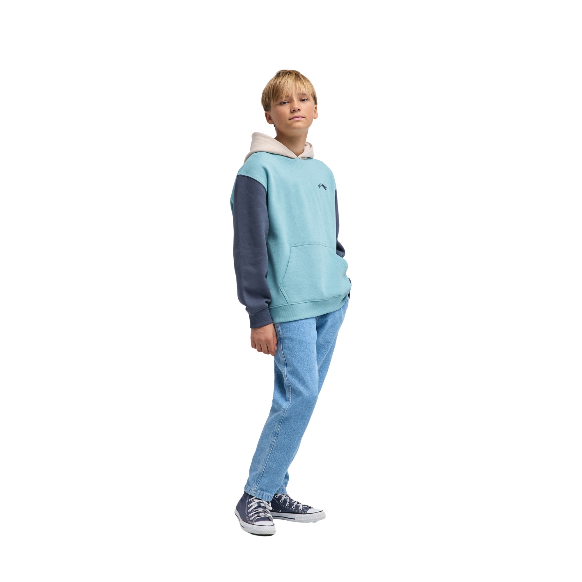 Sudadera de niños Arch Block Po Billabong - Azul Azul-3