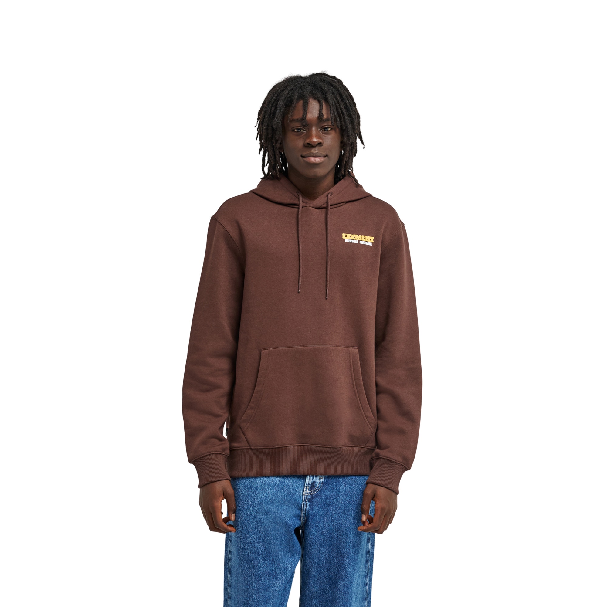 Imagen 1 de Sudadera de hombre Feel The Power Element - Marrón Marrón