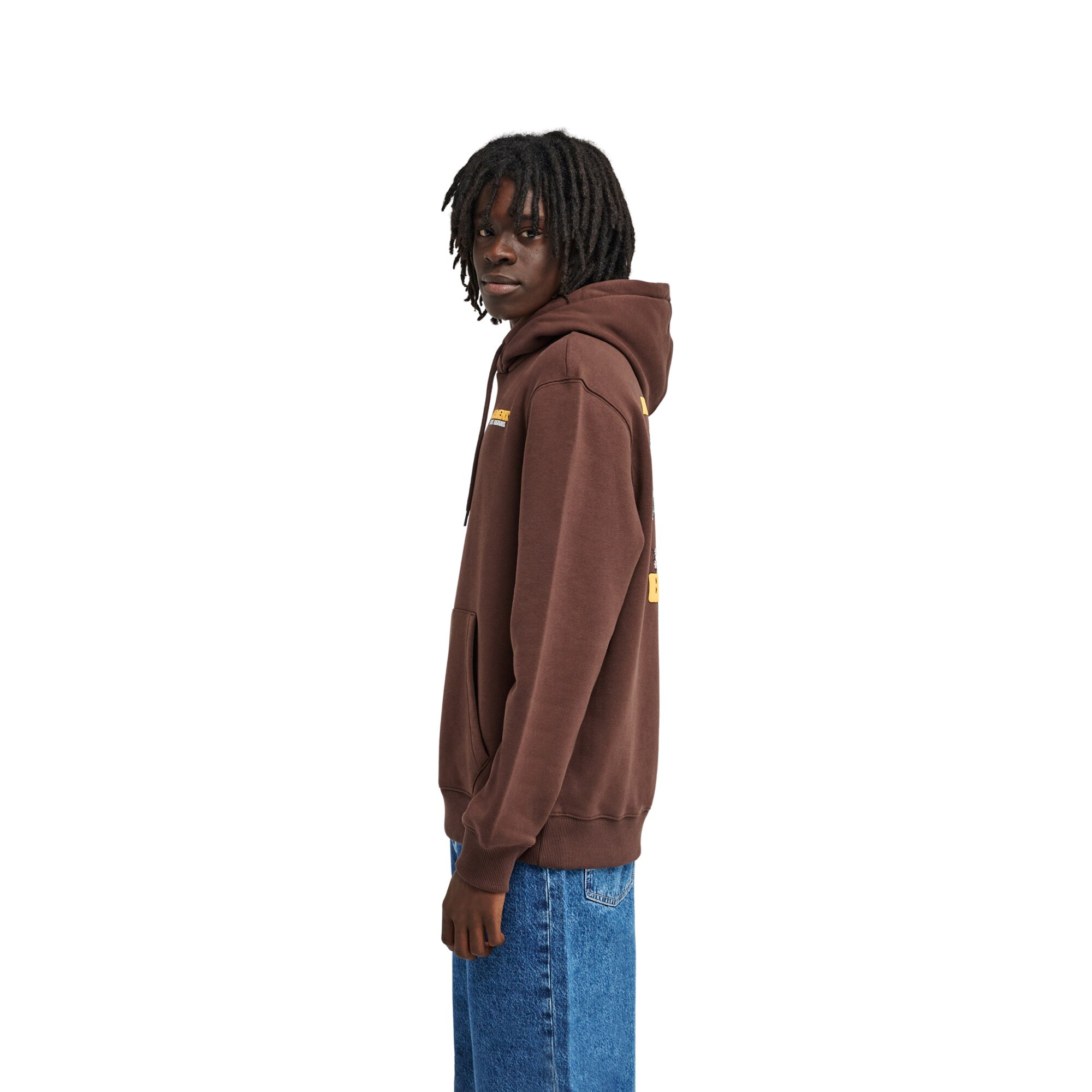 Imagen 2 de Sudadera de hombre Feel The Power Element - Marrón Marrón