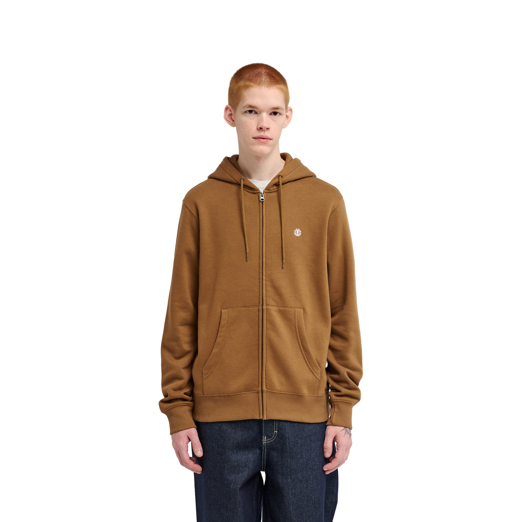 Imagen 0 de Sudadera de hombre Icon Embroidery Element Marrón