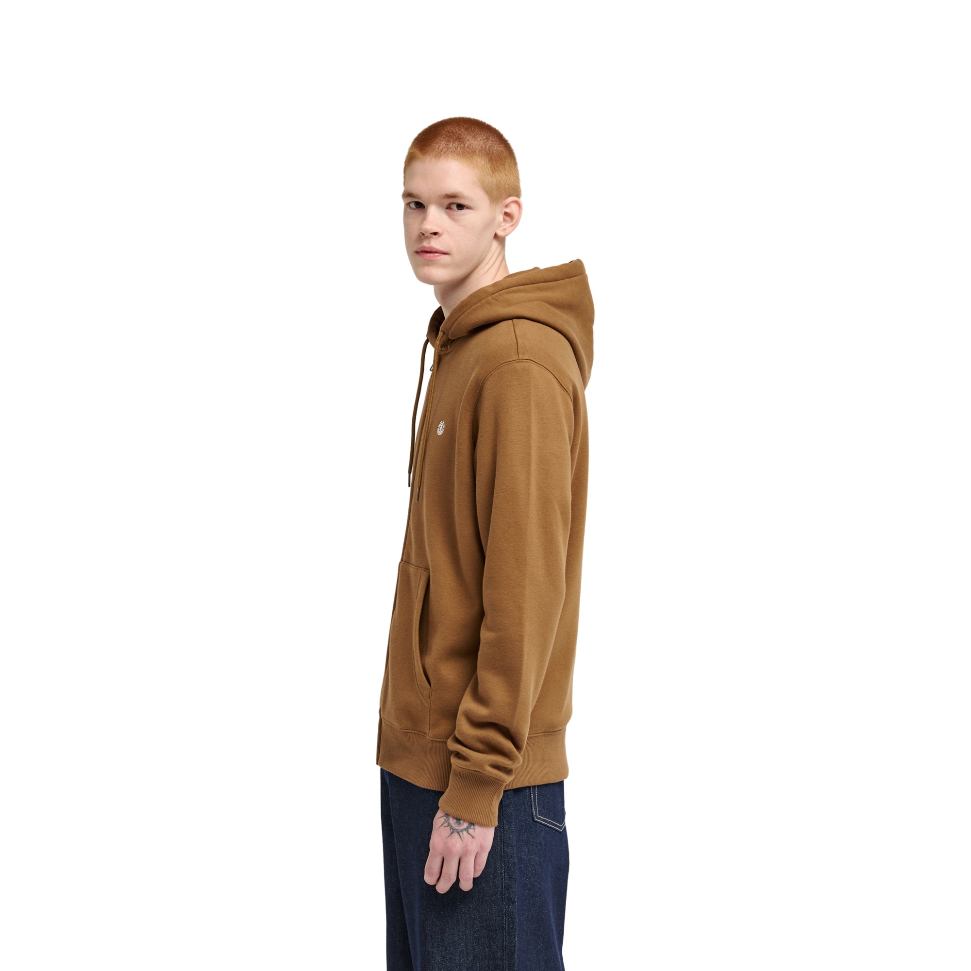 Sudadera de hombre Icon Embroidery Element - Marrón Marrón-4