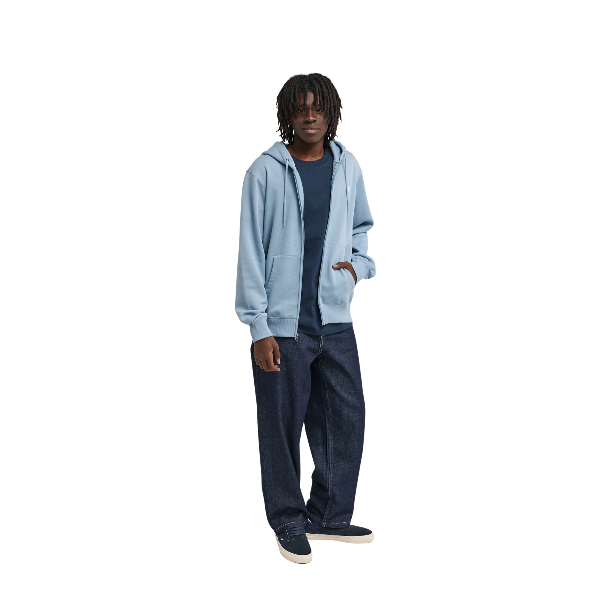 Imagen 5 de Sudadera de hombre Icon Embroidery Element - Azul denim Azul denim