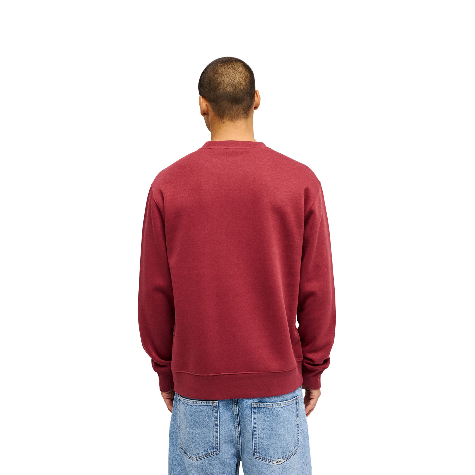 Sudadera de hombre Salt Water Quiksilver - Rojo cereza Rojo cereza-2