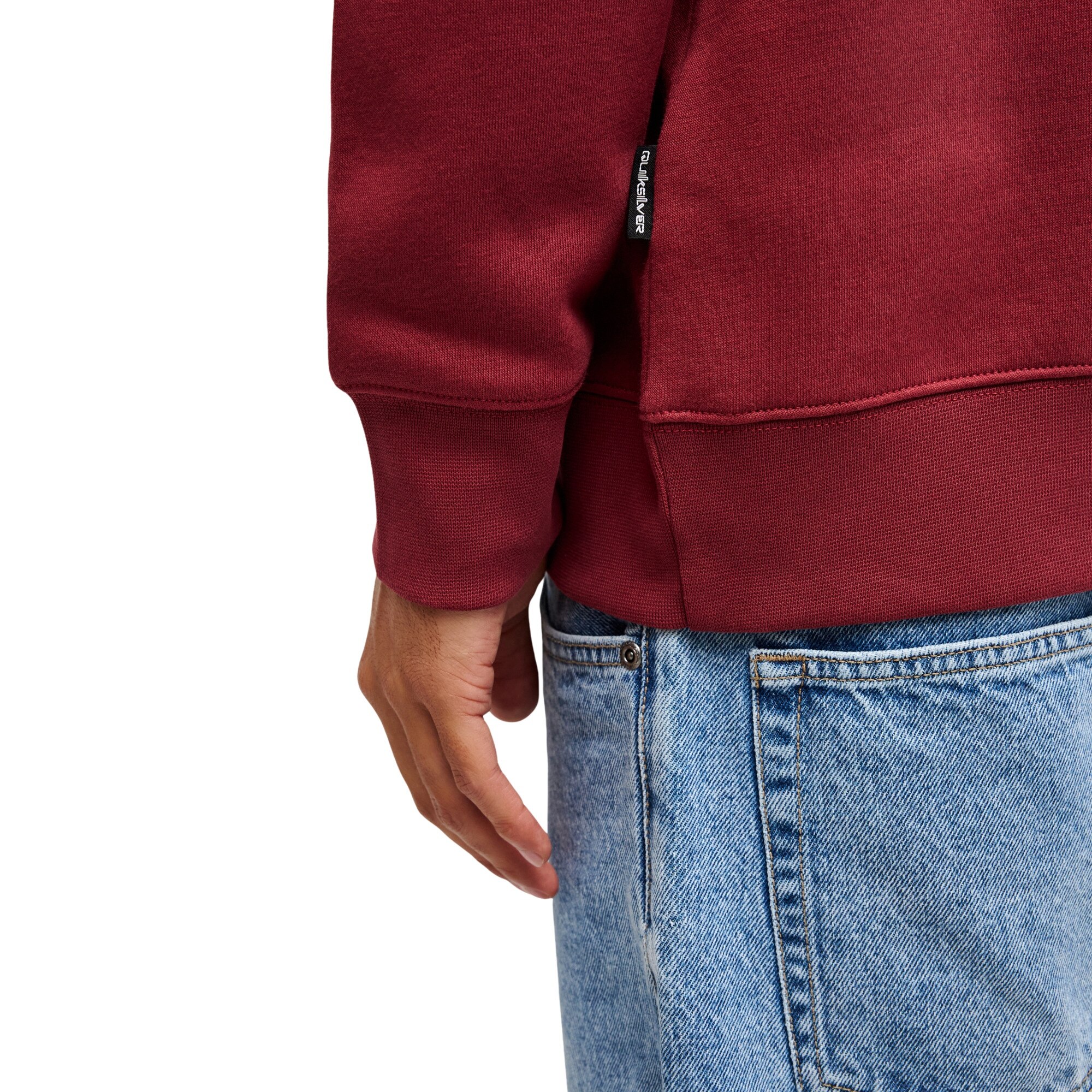 Sudadera de hombre Salt Water Quiksilver - Rojo cereza Rojo cereza-6