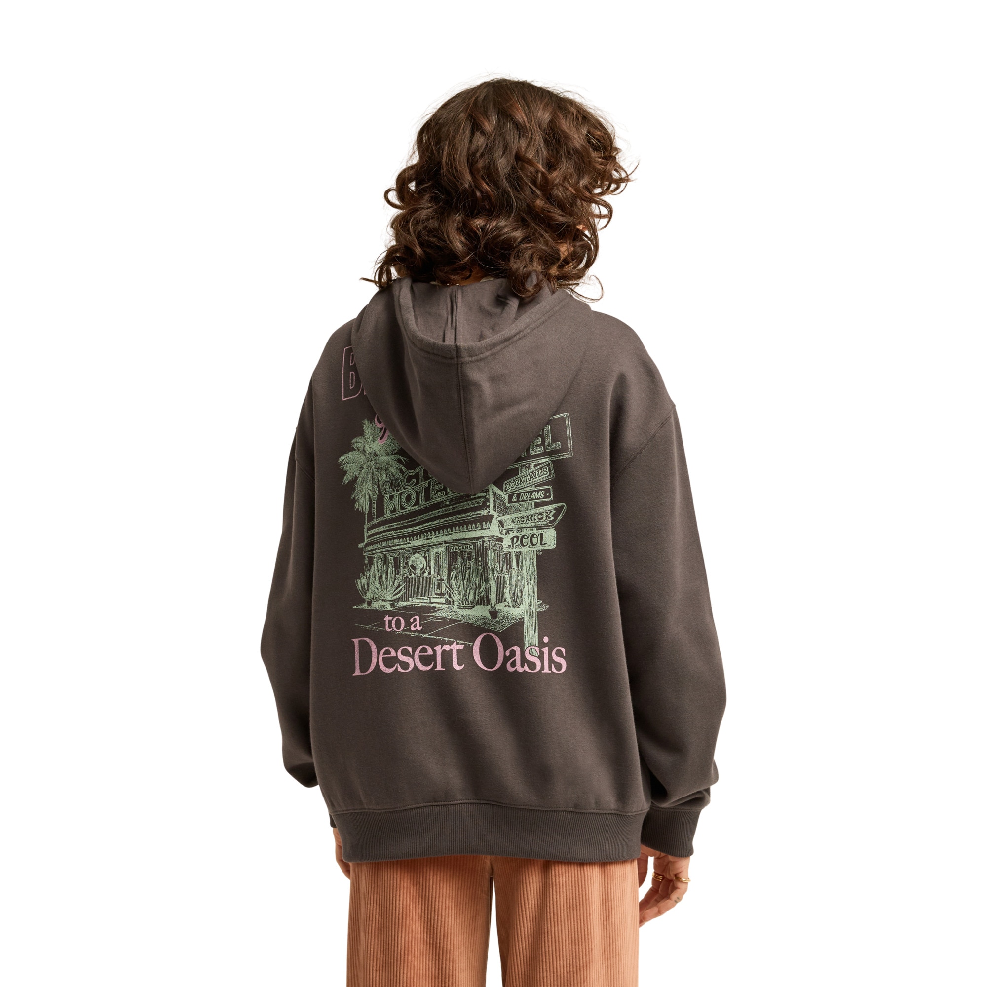 Imagen 3 de Sudadera de mujer Midnight Session Billabong - Negro Negro