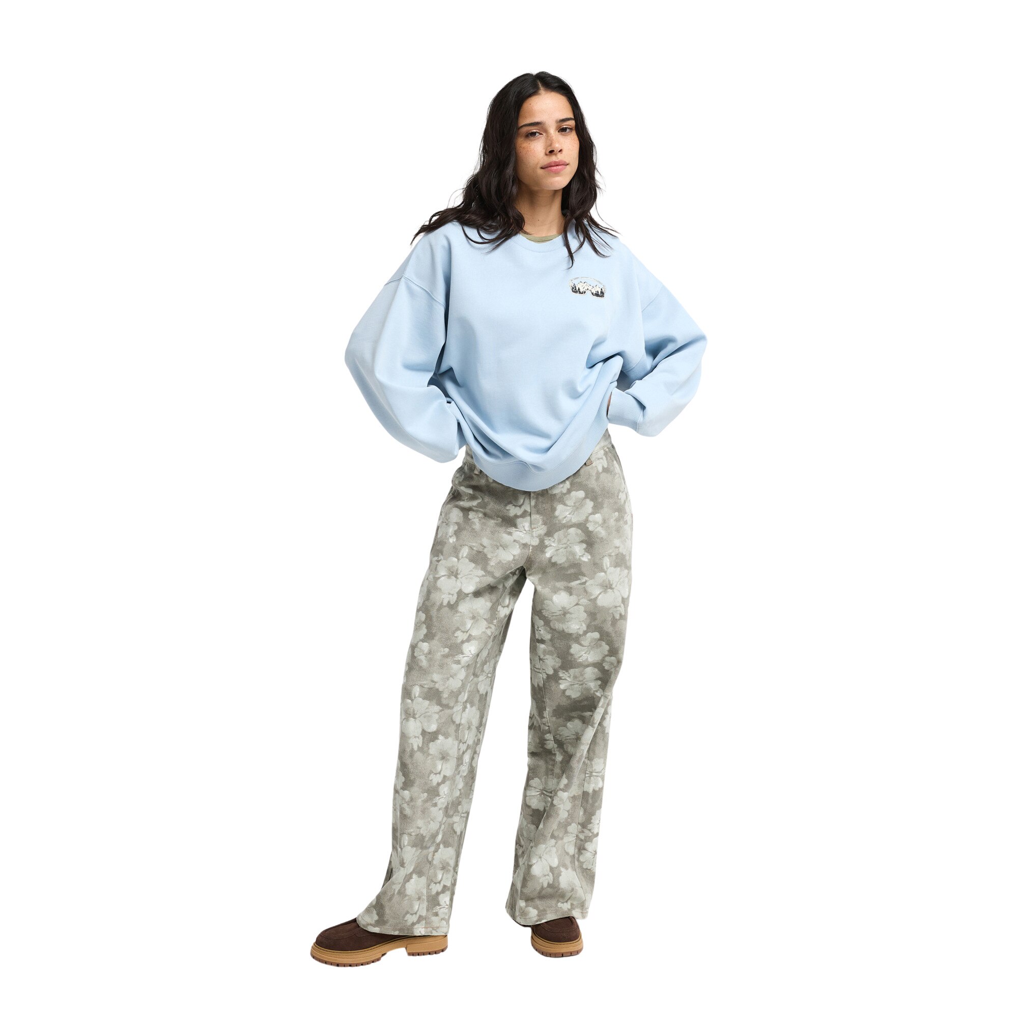 Sudadera de mujer Lineup Roxy - Azul Azul-4