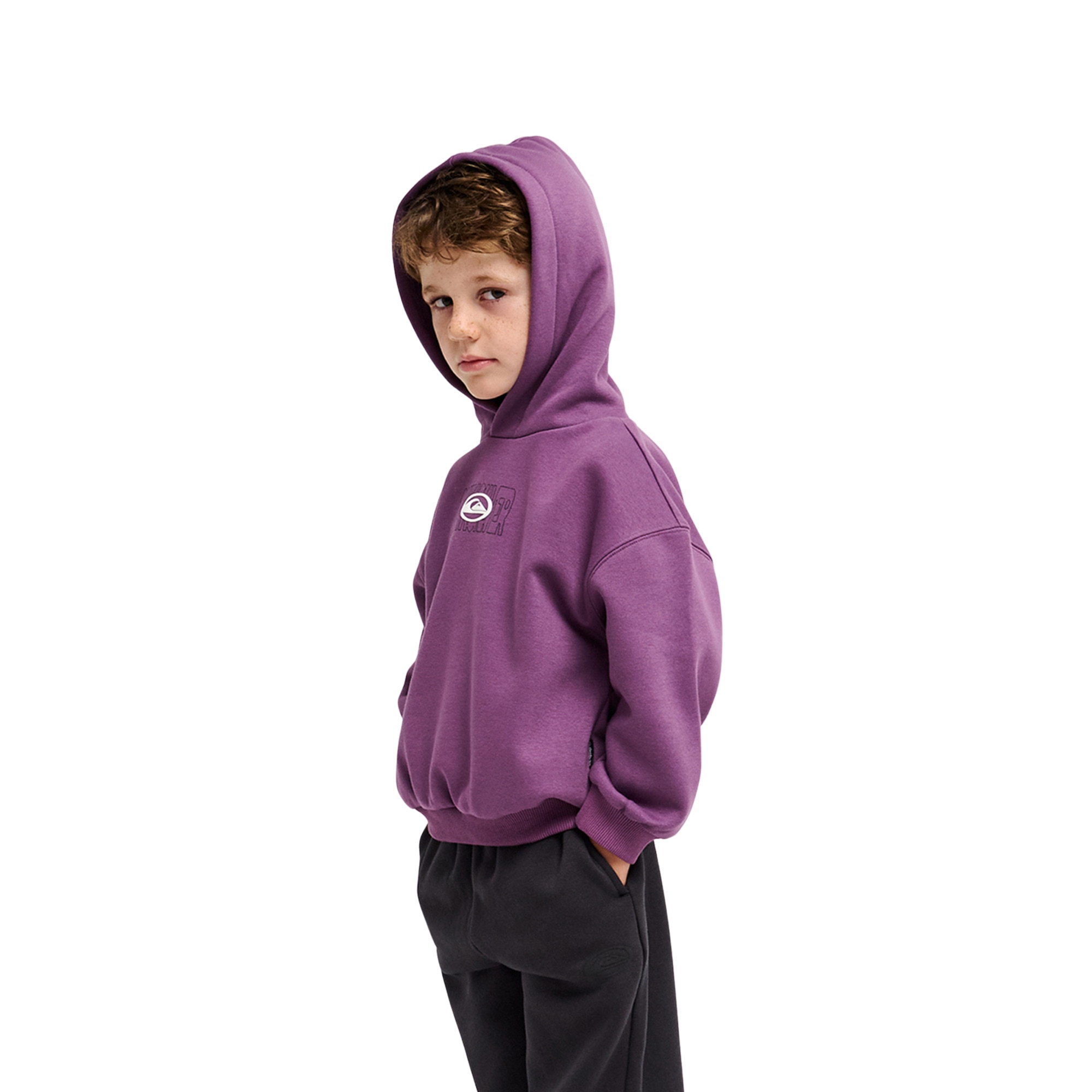 Sudadera de niños Tricks Quiksilver - Morado Morado-4