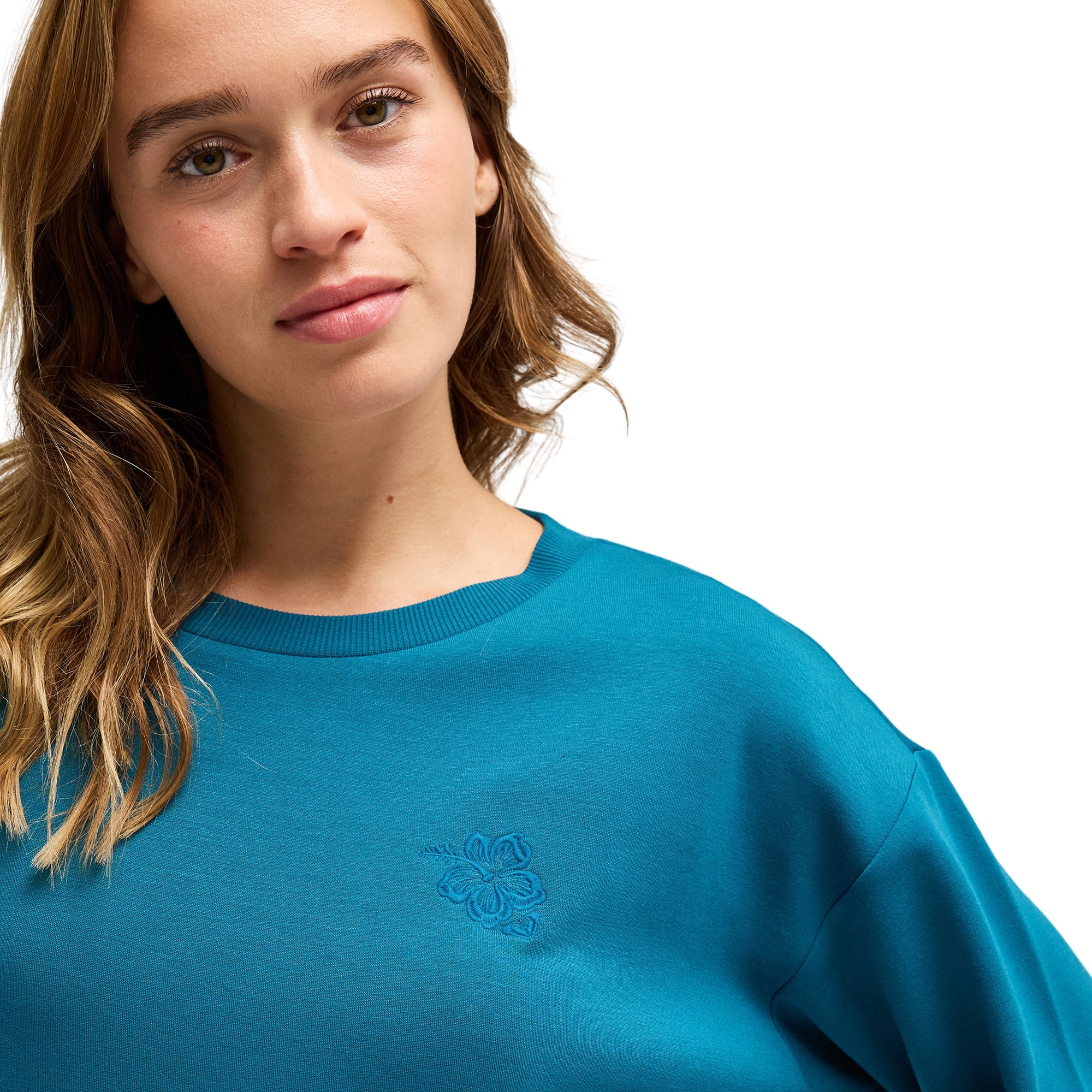 Sudadera de mujer Surfing By Moonlight Roxy - Azul Azul-4