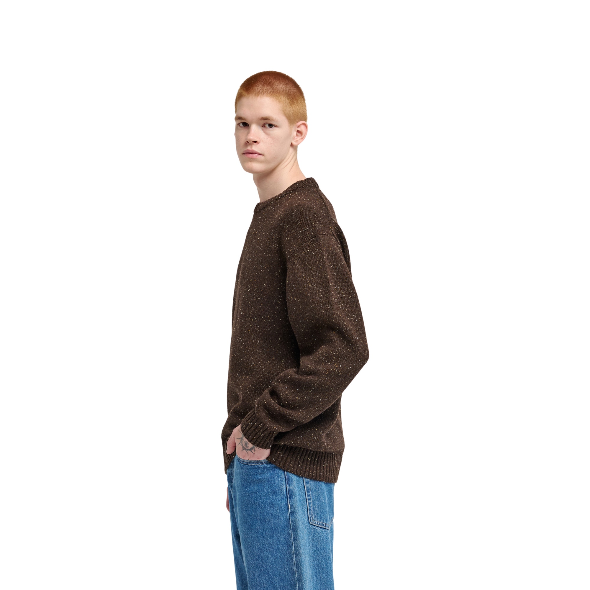 Imagen 3 de Sudadera de hombre Nepps Relax Element - Marrón Marrón