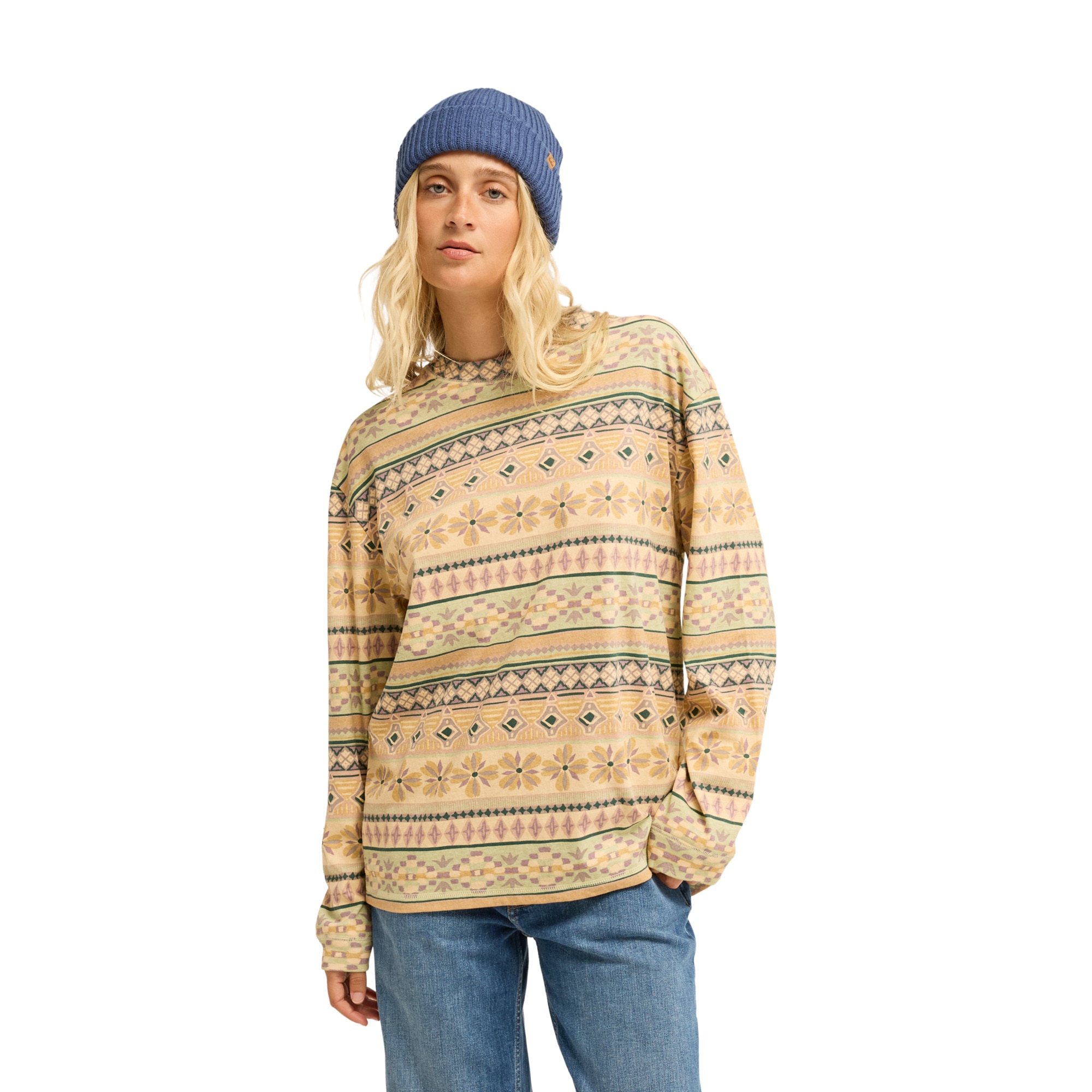 Imagen 1 de Camiseta de mujer A/DIV Apres Ski Billabong - Azul Azul
