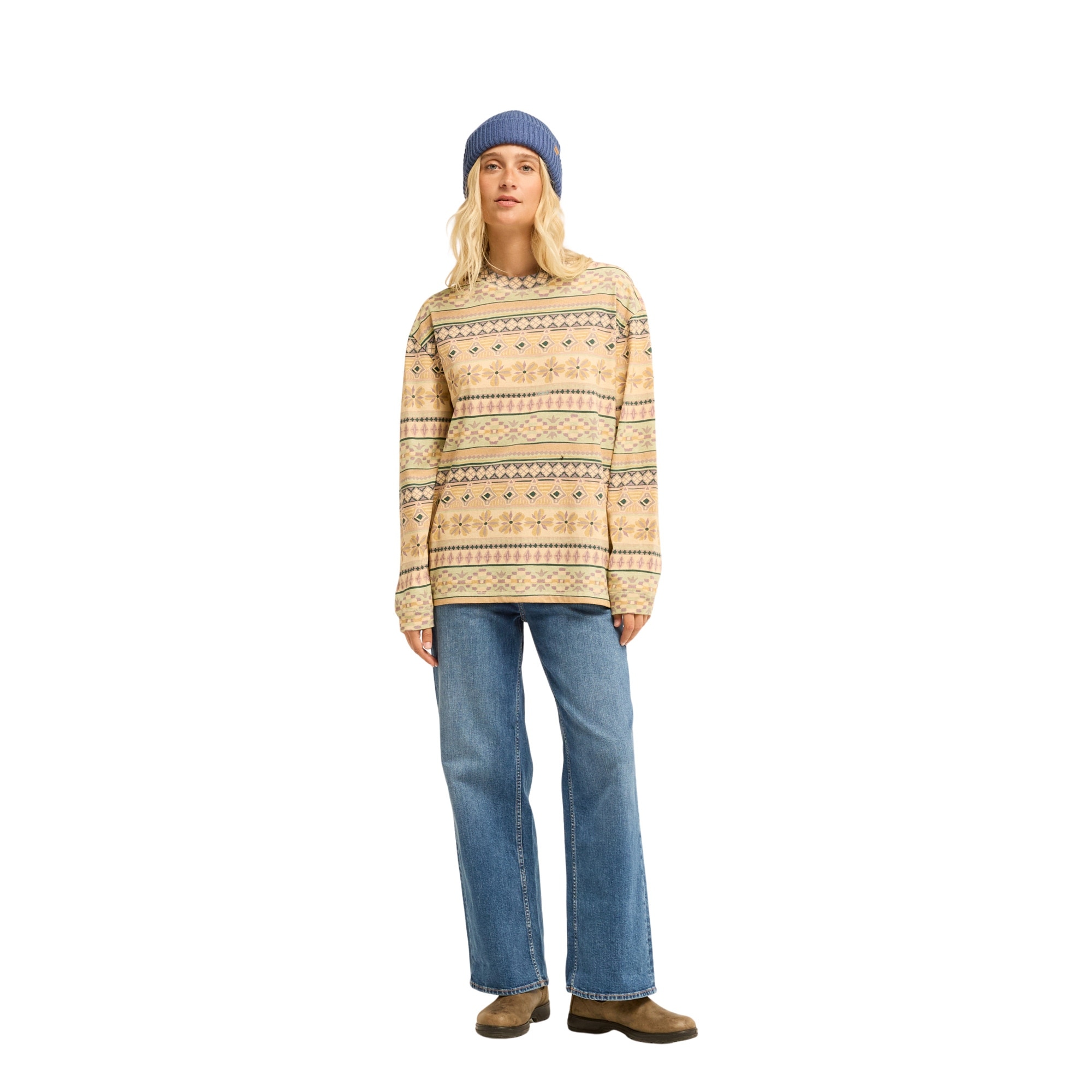 Imagen 3 de Camiseta de mujer A/DIV Apres Ski Billabong - Azul Azul