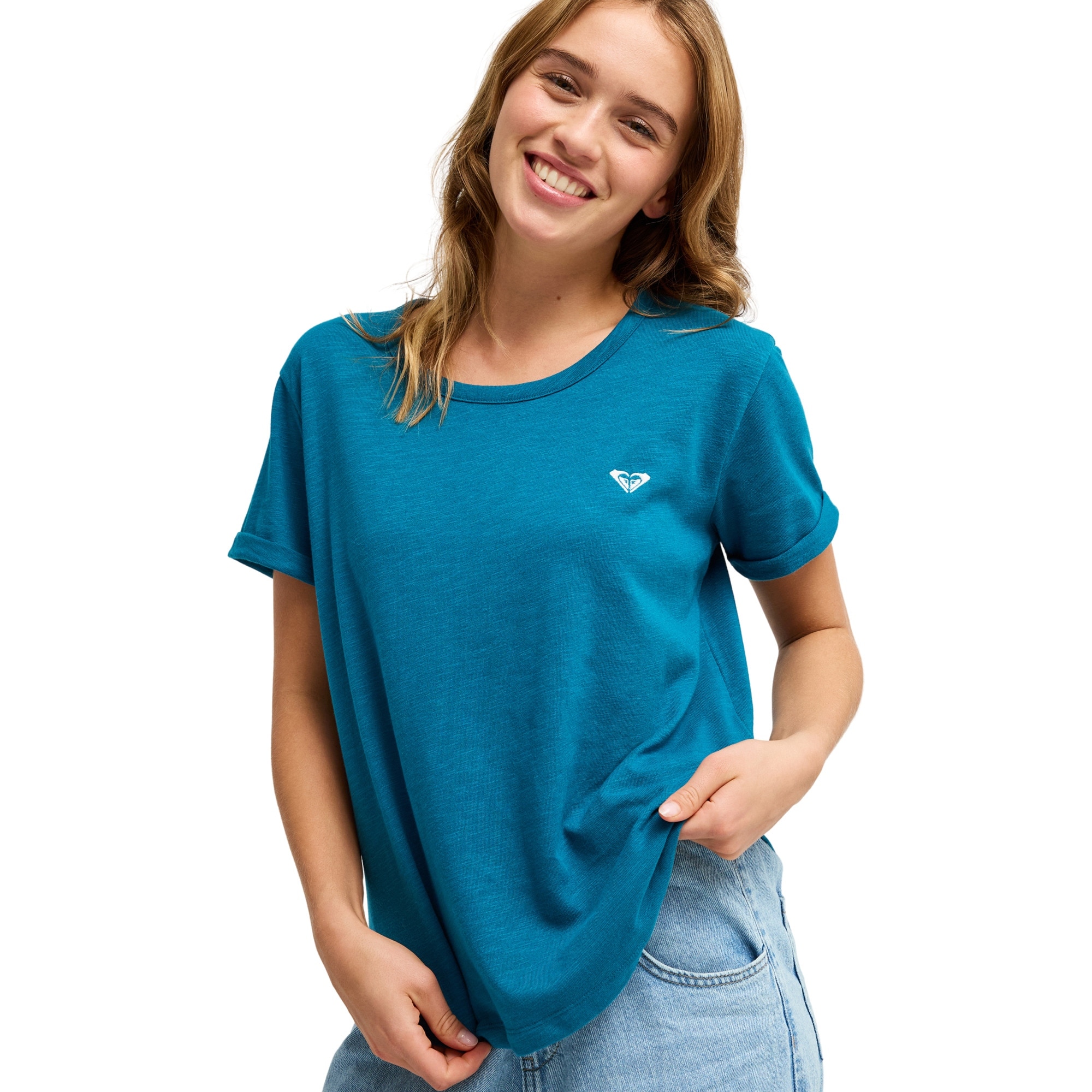 Camisetas de mujer Oceanwave Regular Emby Roxy - Azul Azul-1