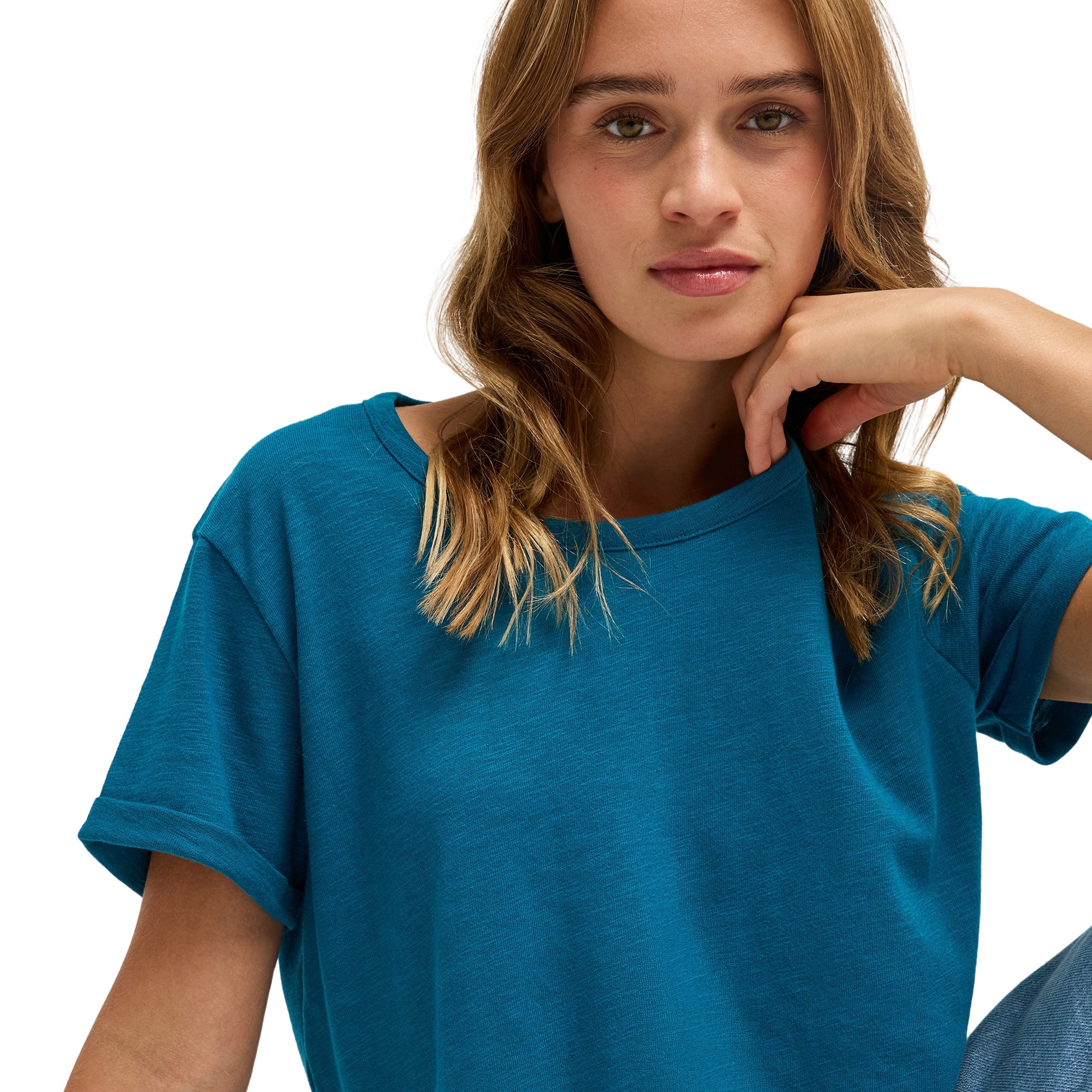 Camisetas de mujer Oceanwave Regular Emby Roxy - Azul Azul-4