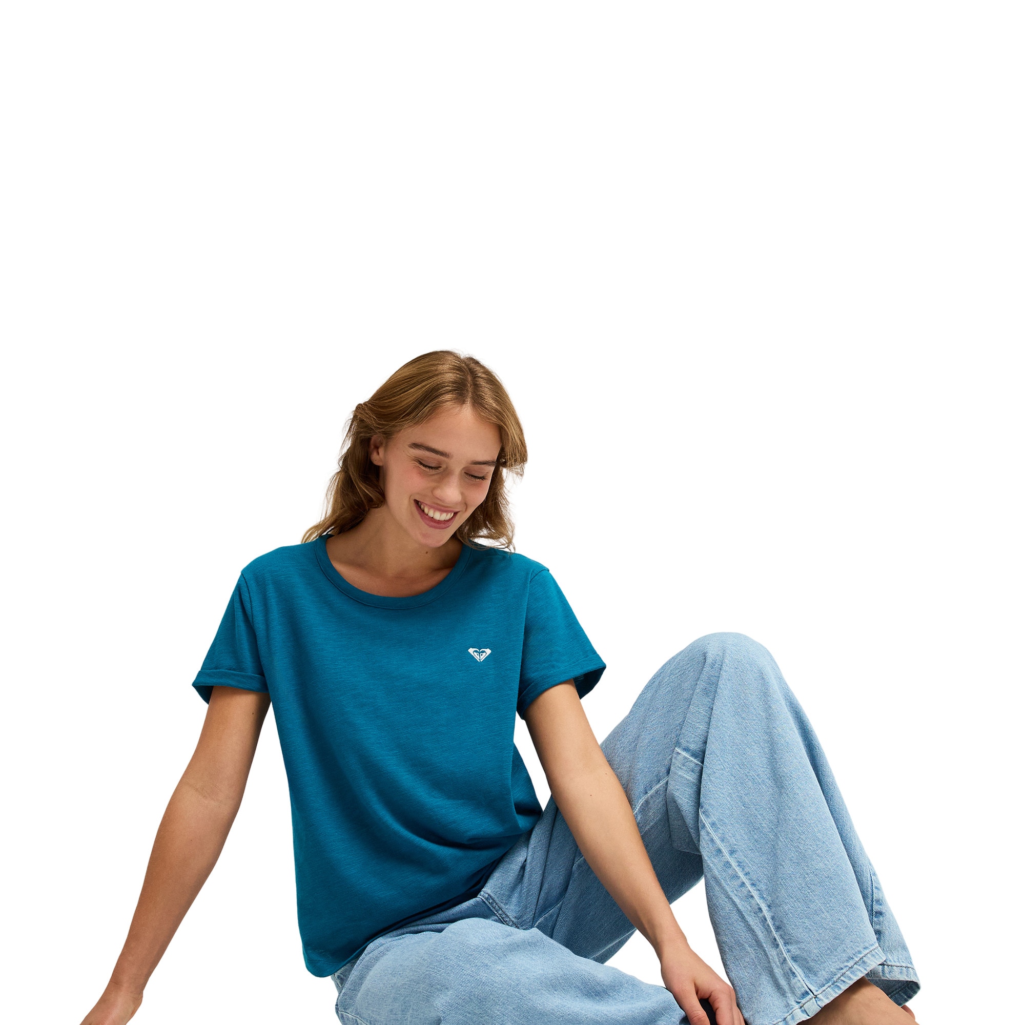 Camisetas de mujer Oceanwave Regular Emby Roxy - Azul Azul-5