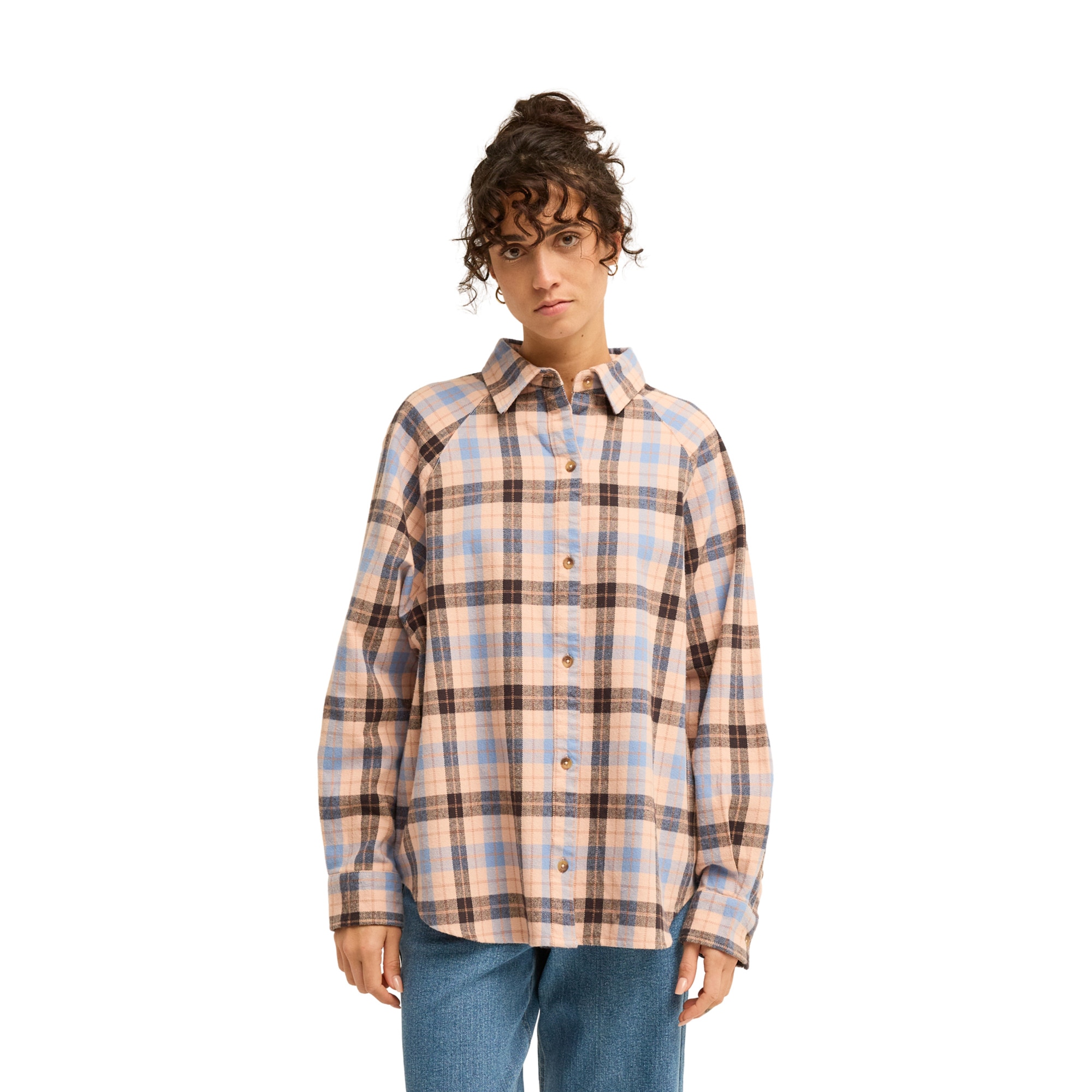 Camisa de mujer Best Times Billabong - Azul denim Azul denim-1