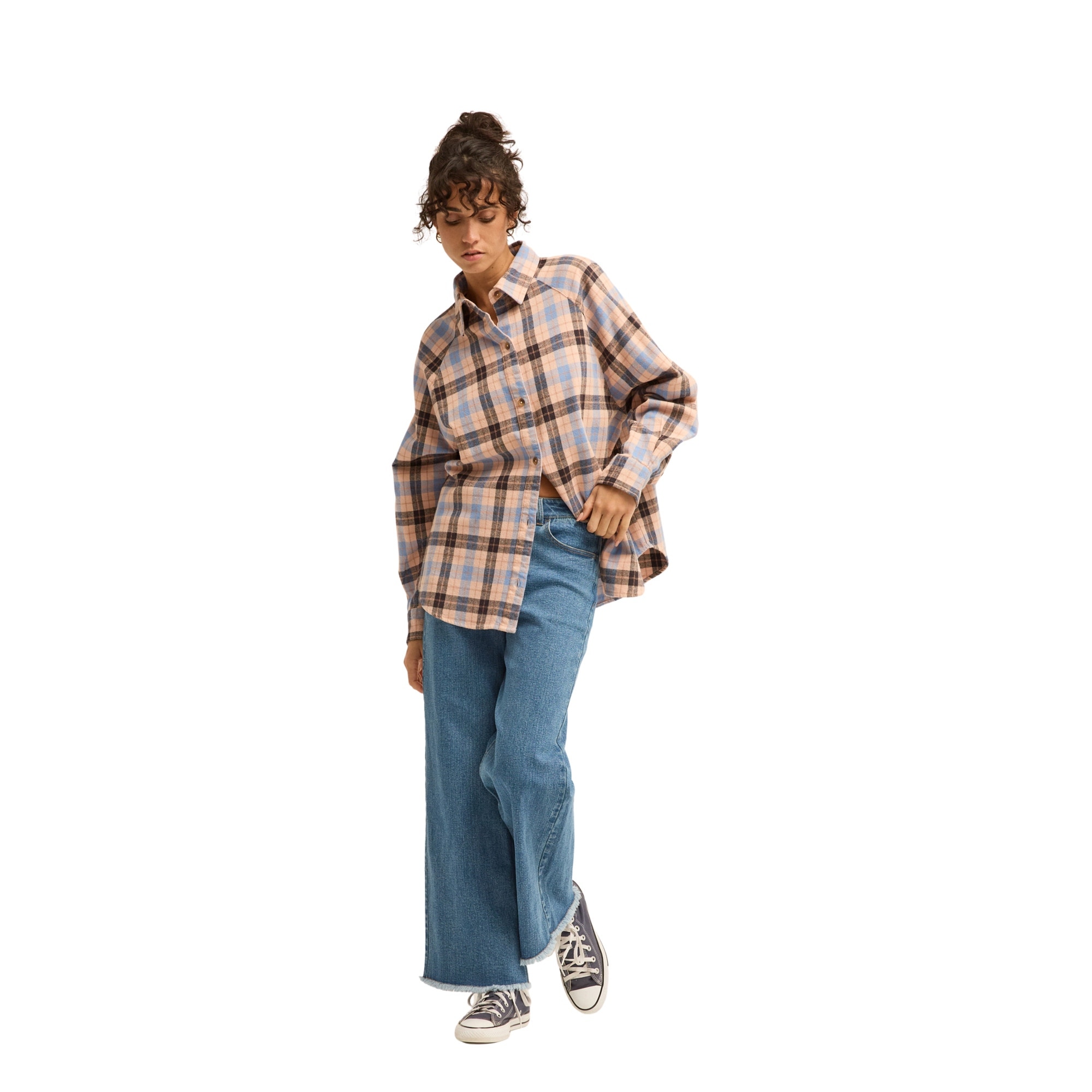 Camisa de mujer Best Times Billabong - Azul denim Azul denim-2