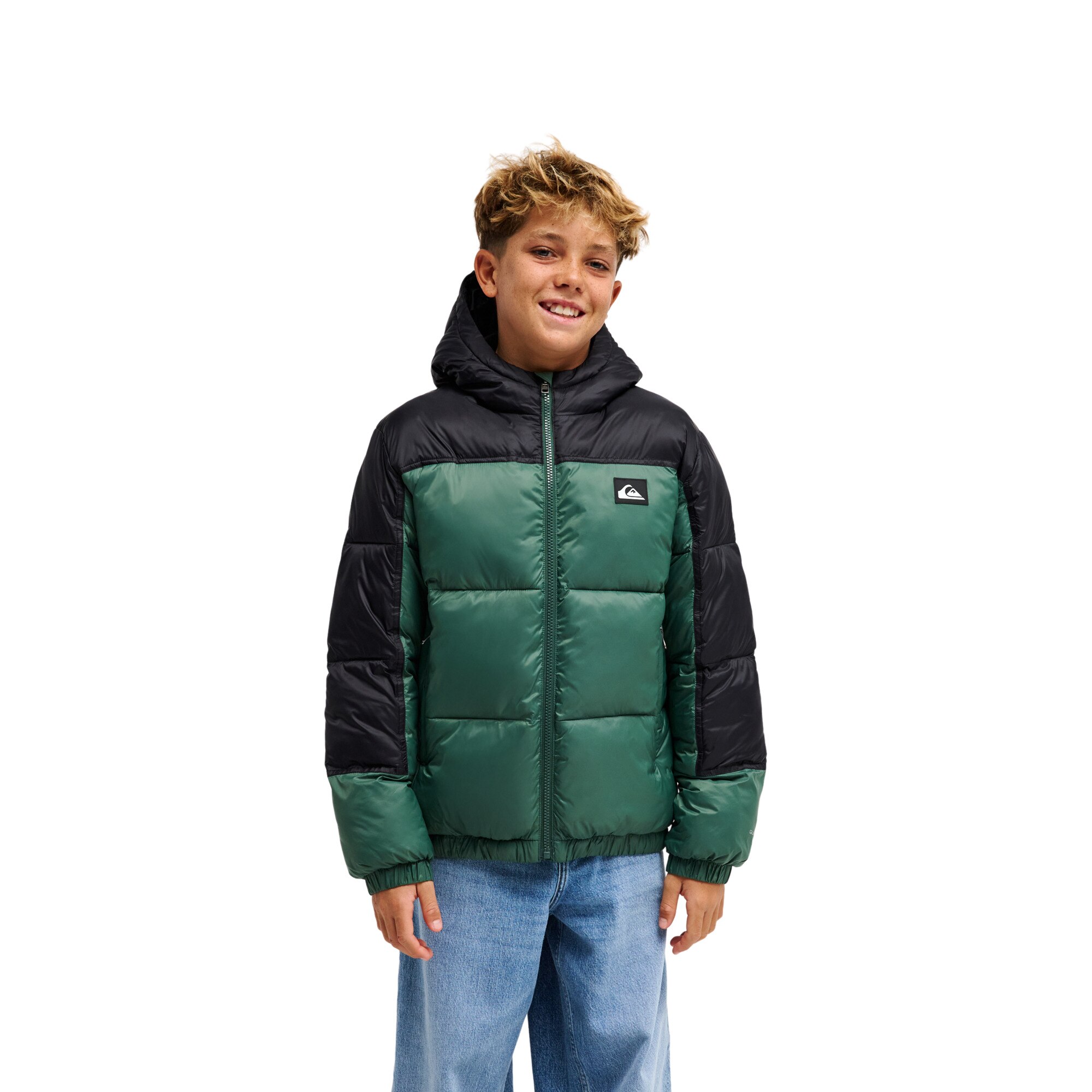 Chaqueta de niños Cold Days Quiksilver - Verde Verde-1