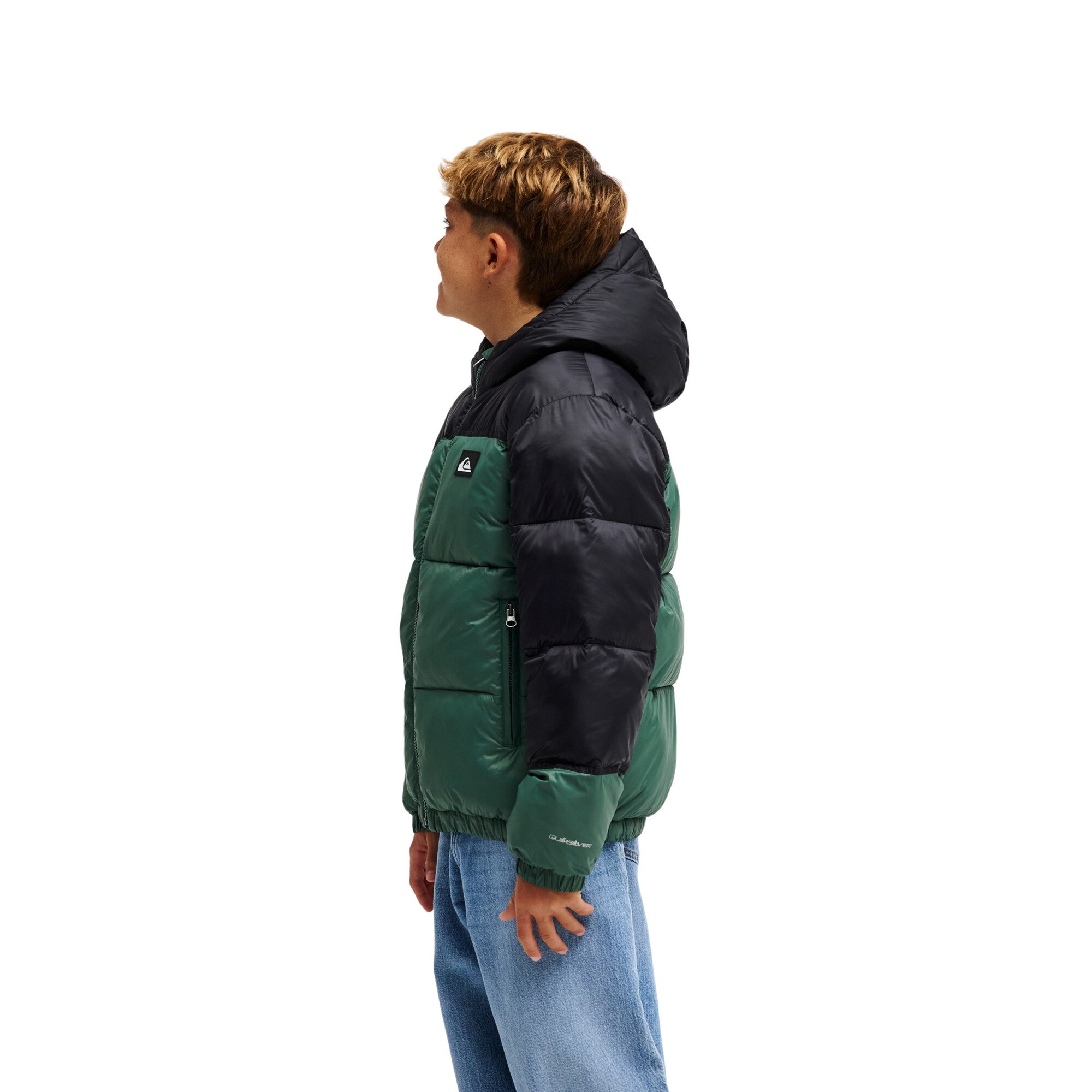 Chaqueta de niños Cold Days Quiksilver - Verde Verde-3